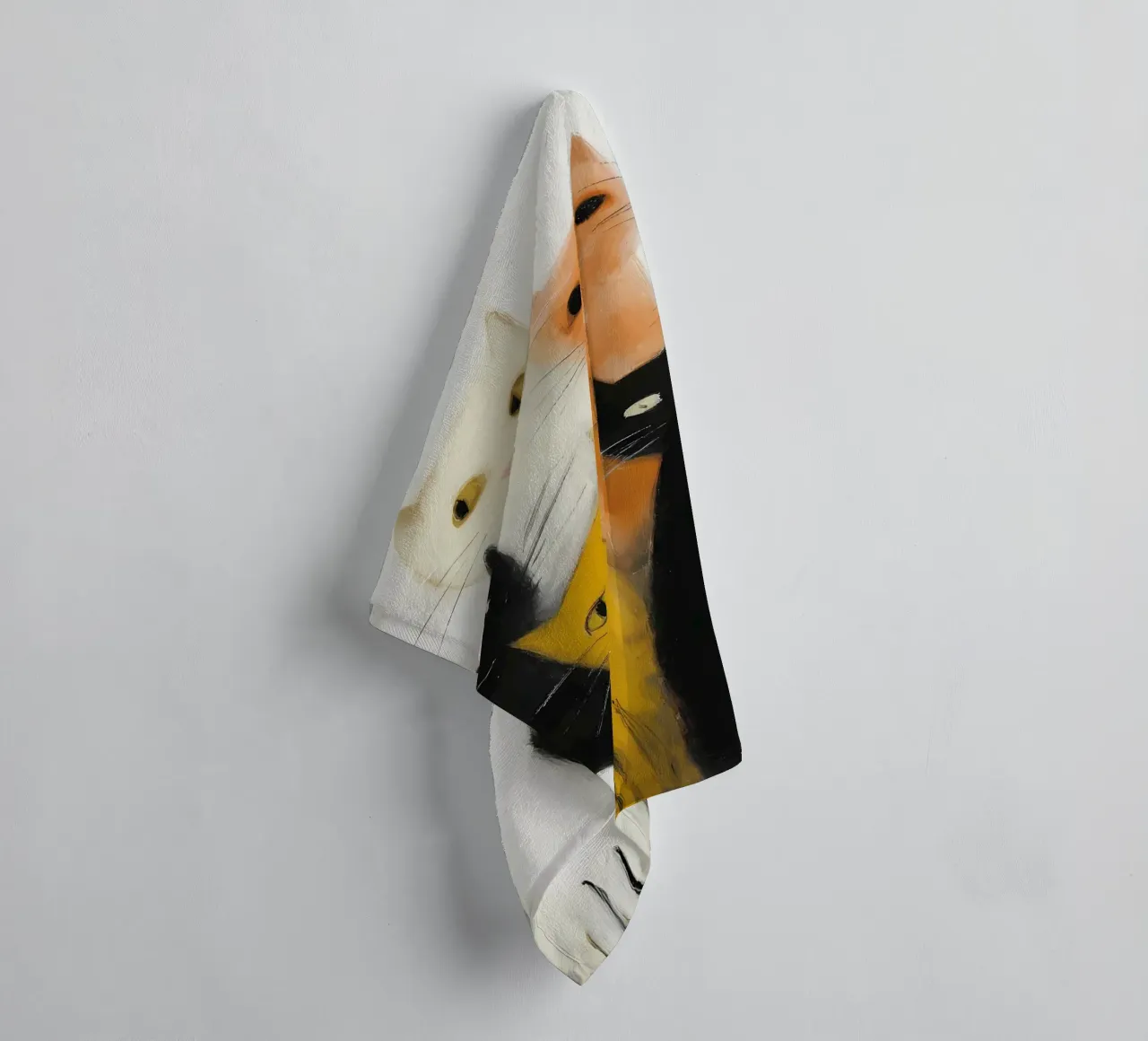 Katten badhanddoek van IamHomeDesigns