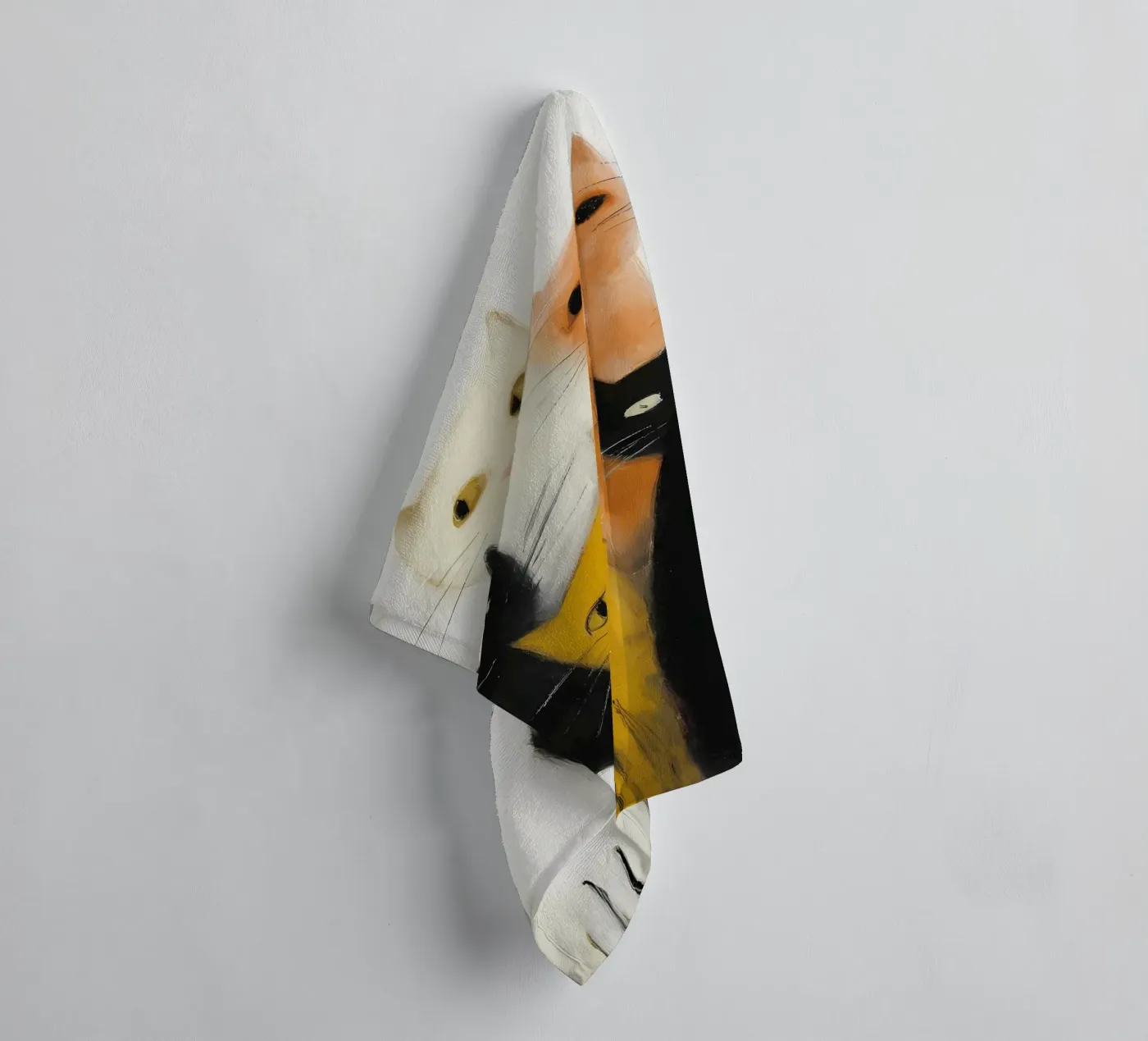 Katten badhanddoek van IamHomeDesigns