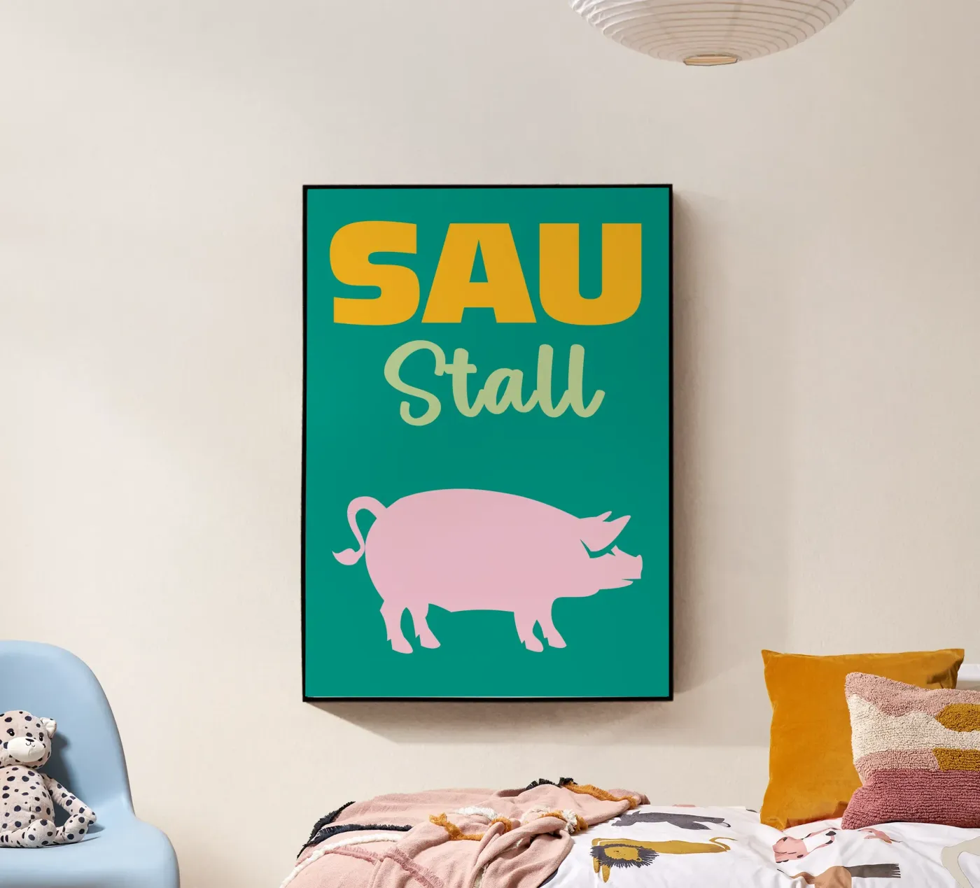 Saustall plexiglas de Colorful Homes