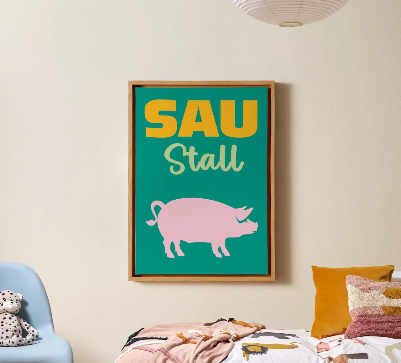 Saustall tela da Colorful Homes