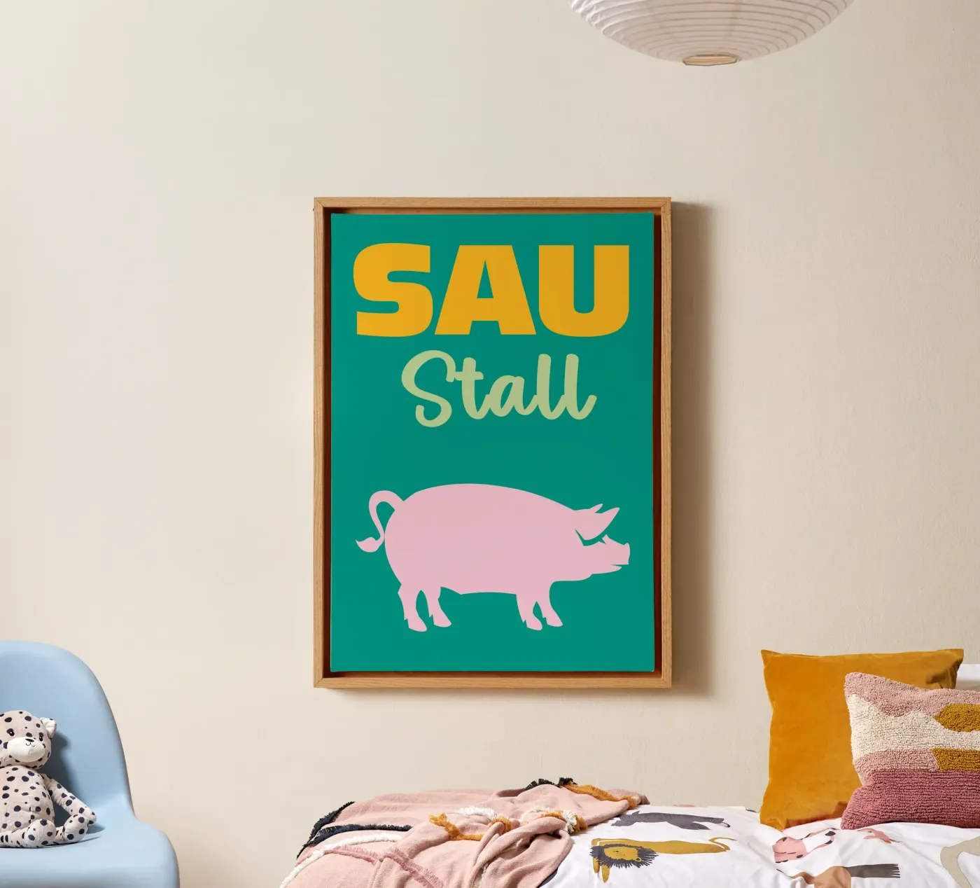 Saustall tela da Colorful Homes