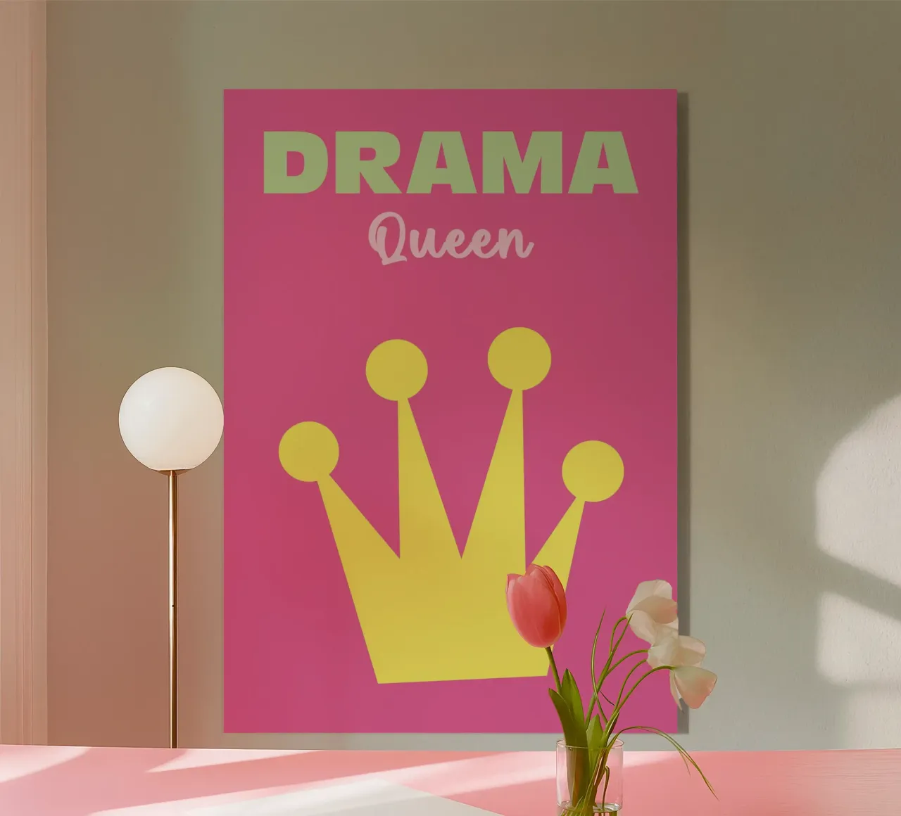 Drama Queen plexiglass da Colorful Homes