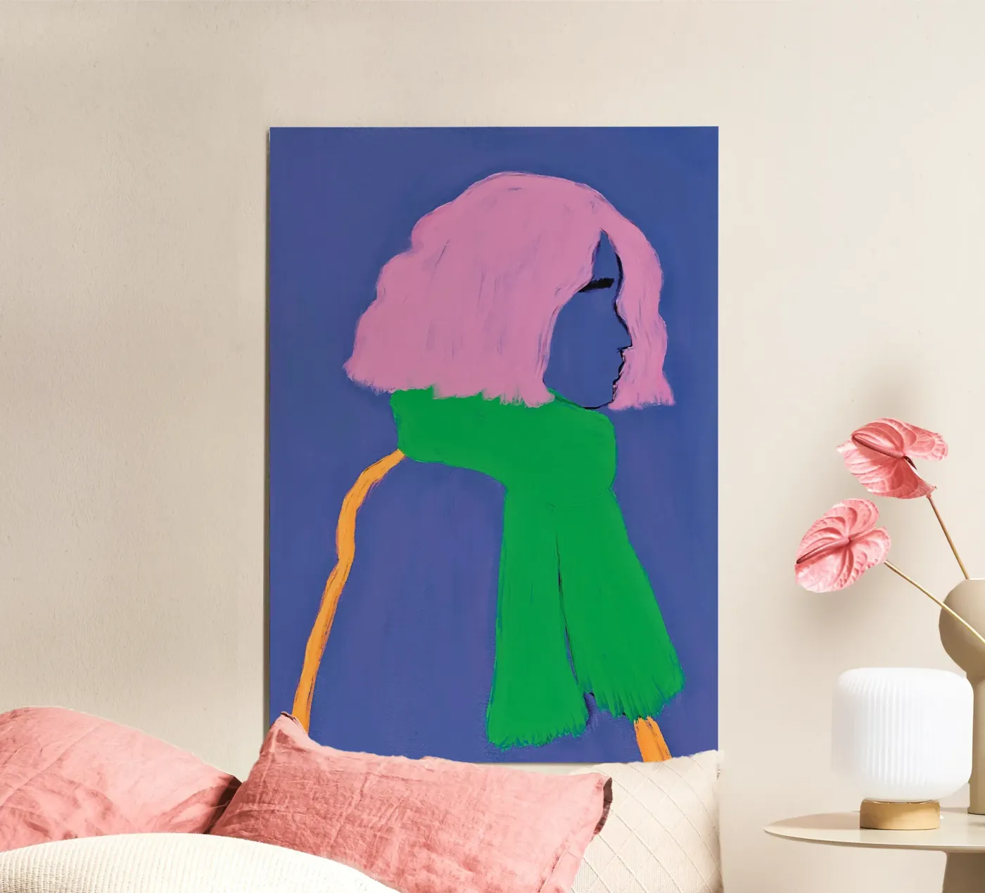 Das grüne Halstuch Poster von tainah negreiros