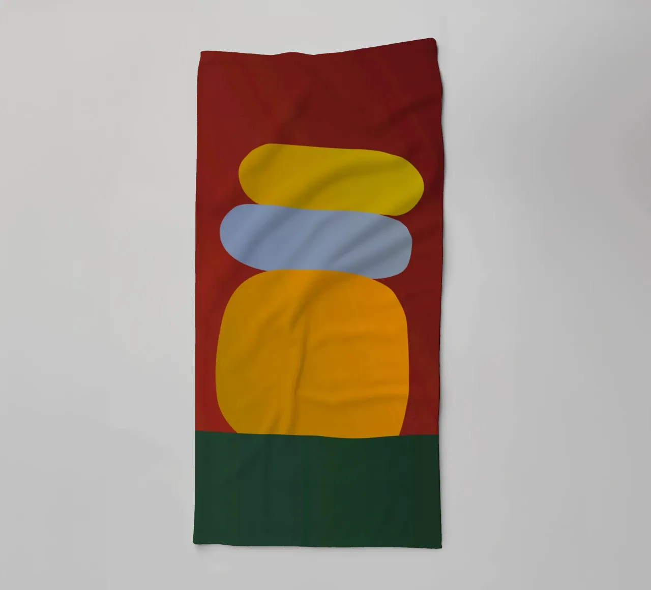 Balanced Shapes #1 asciugamano da bagno da My Tiny Home