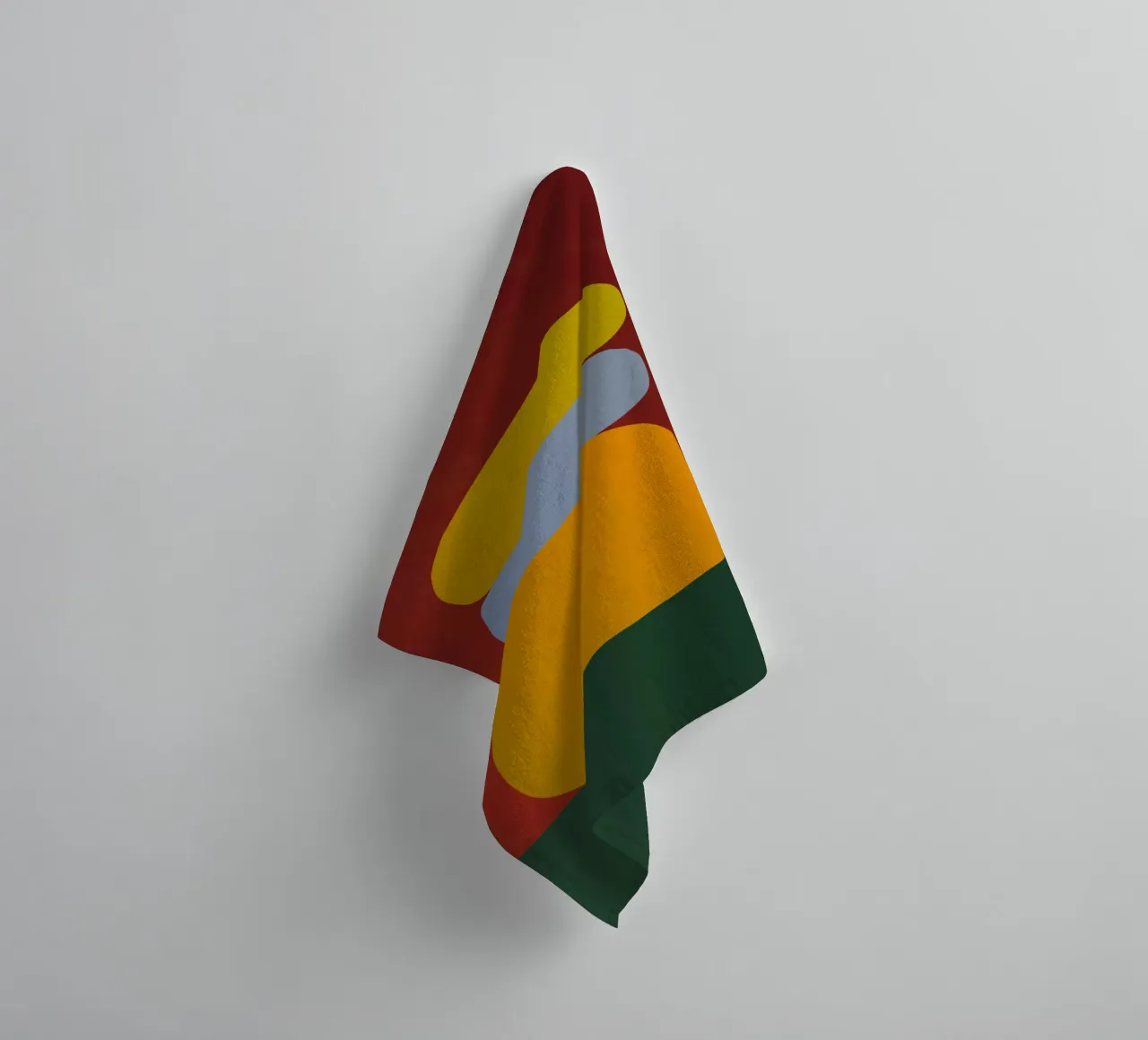 Balanced Shapes #1 asciugamano da bagno da My Tiny Home