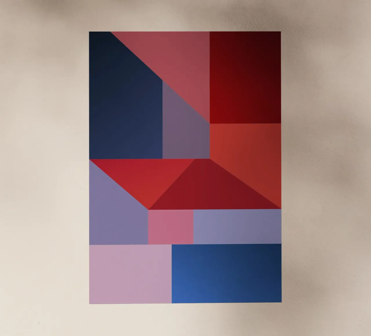 Chromatic Geometry #1 pellicola backlit da My Tiny Home