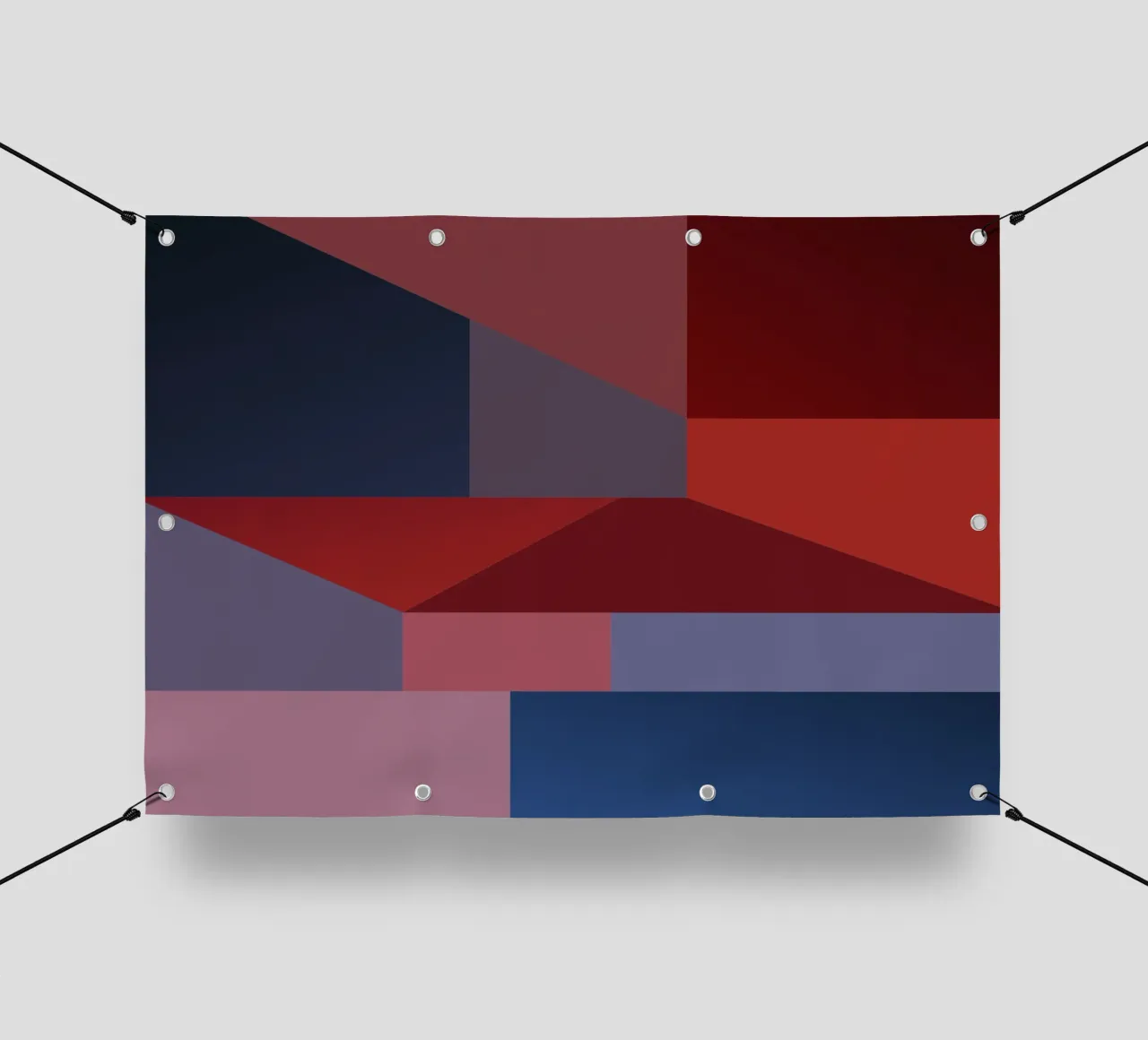 Chromatic Geometry #1 telo in pvc da My Tiny Home