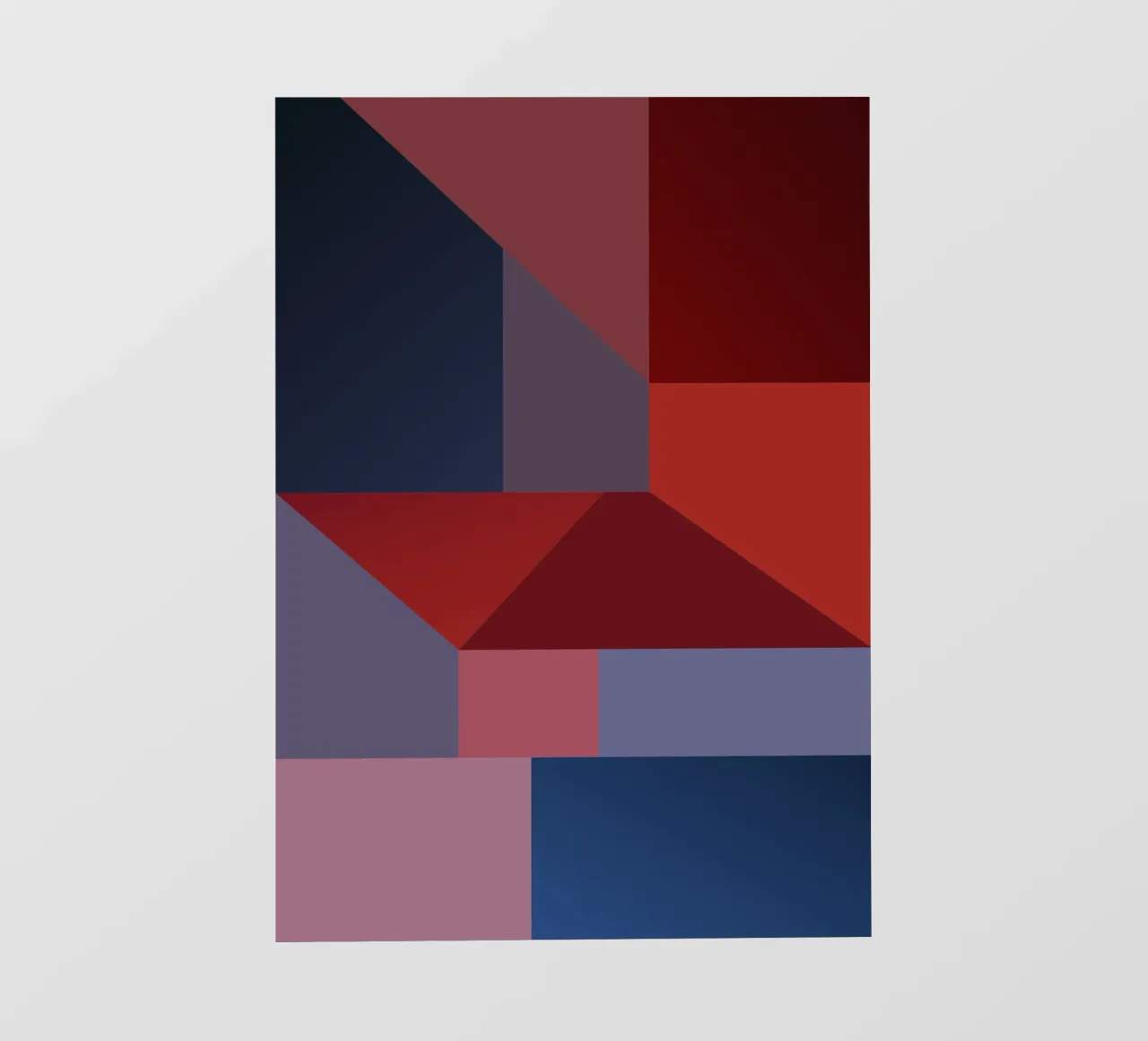 Chromatic Geometry #1 telo in pvc da My Tiny Home