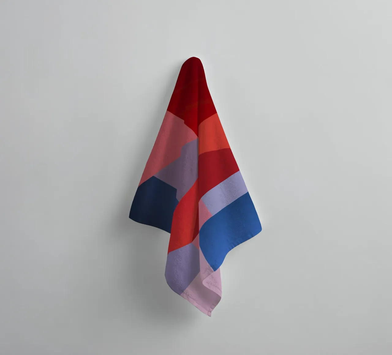 Chromatic Geometry #1 asciugamano da bagno da My Tiny Home