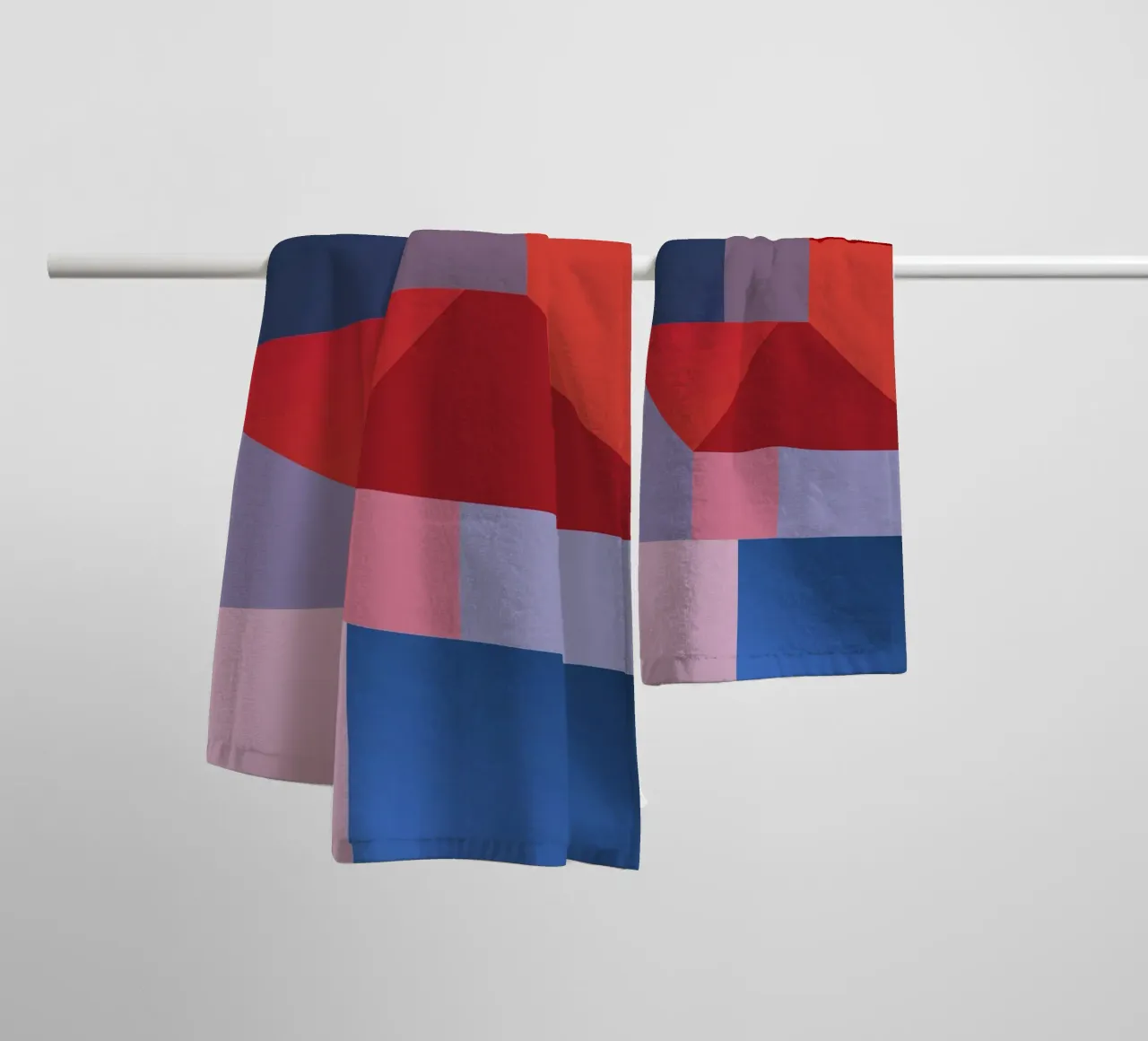 Chromatic Geometry #1 asciugamano da bagno da My Tiny Home