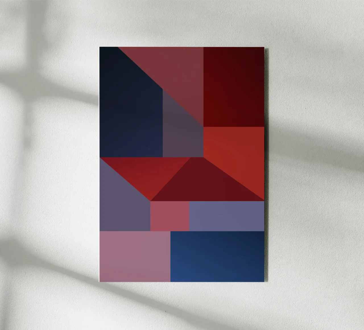 Chromatic Geometry #1 alluminio dibond da My Tiny Home