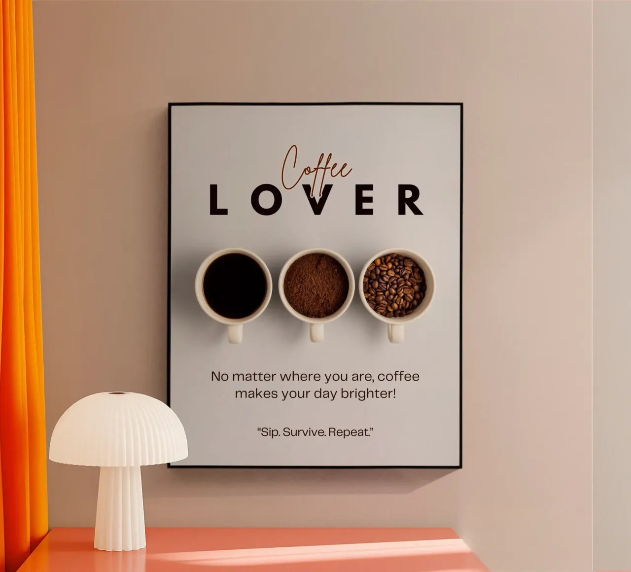 COFFEE LOVER plexiglass da COFFEE CLUB