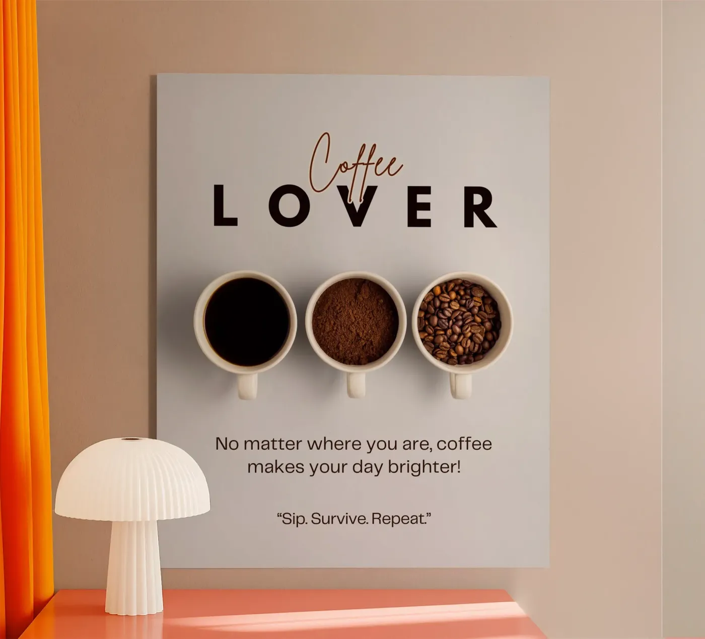 COFFEE LOVER acrylic glass by COFFEE CLUB