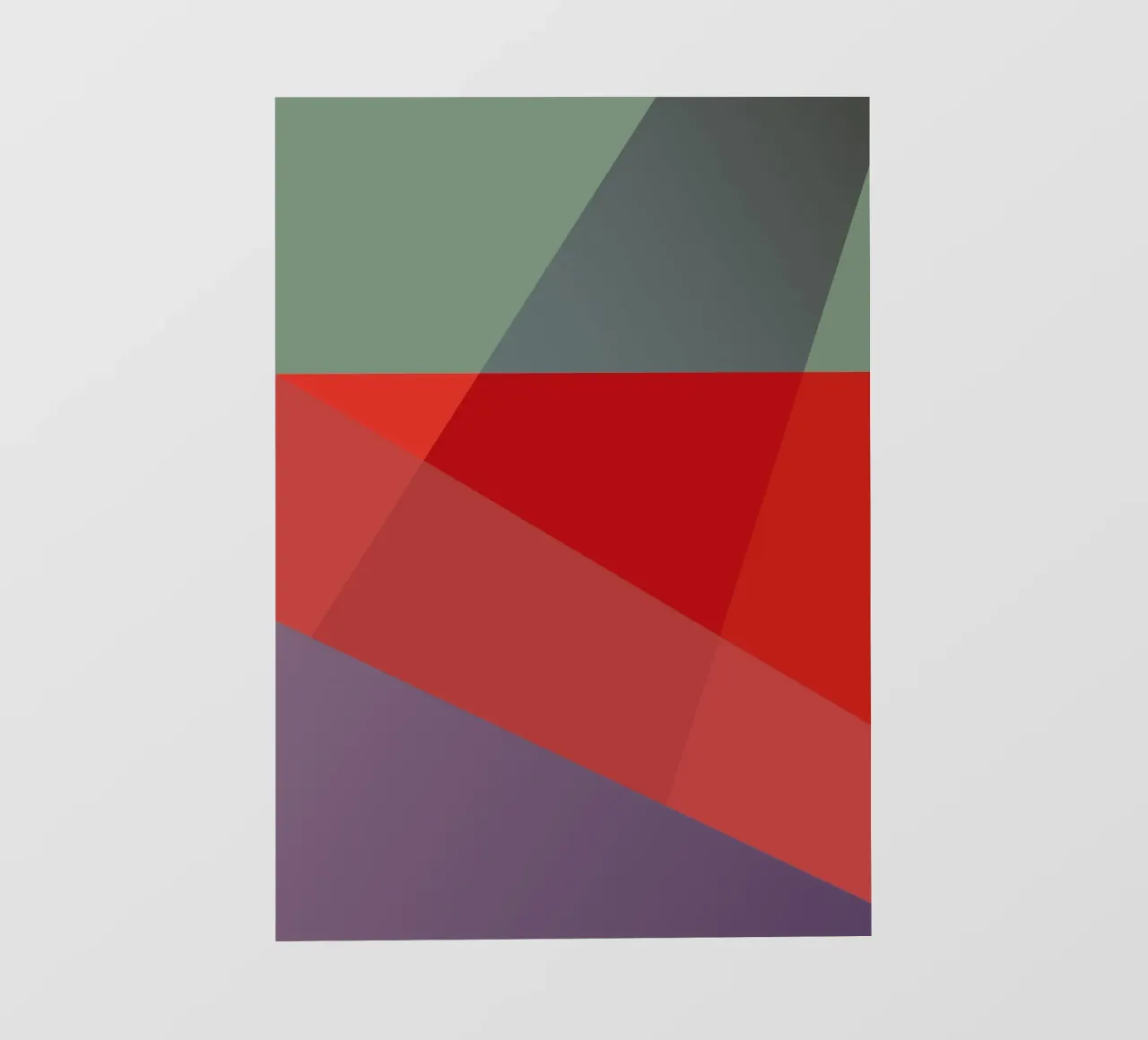 Chromatic Geometry #2 telo in pvc da My Tiny Home