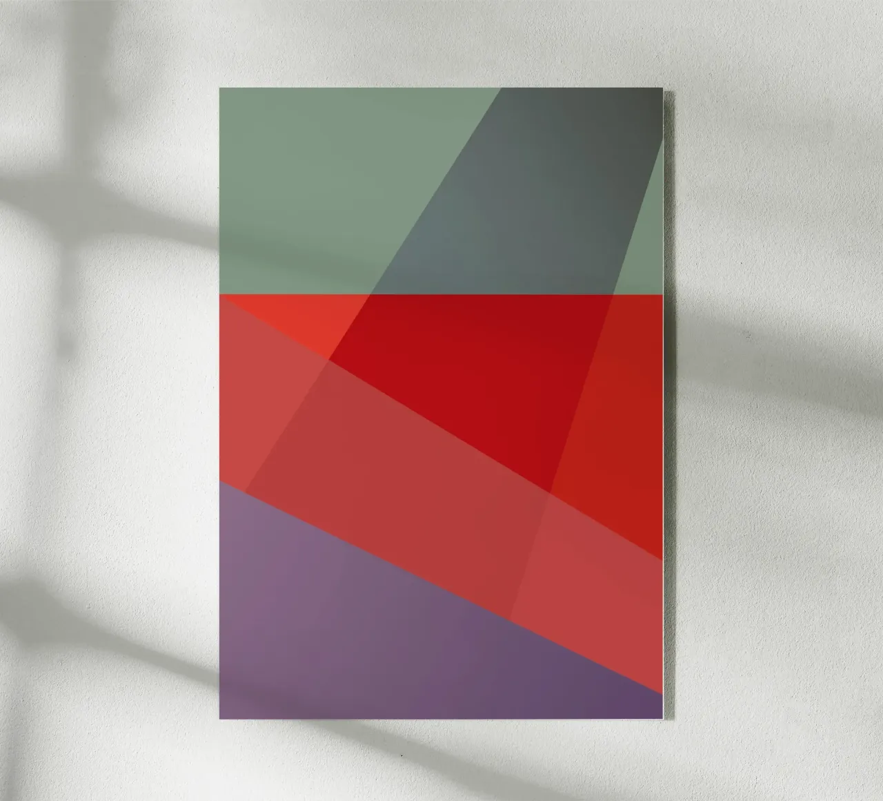 Chromatic Geometry #2 plexiglass da My Tiny Home