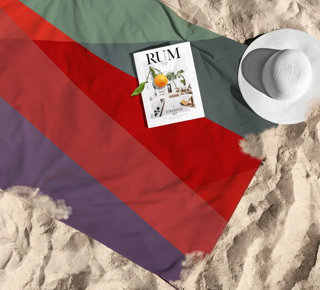 Chromatic Geometry #2 telo mare da My Tiny Home