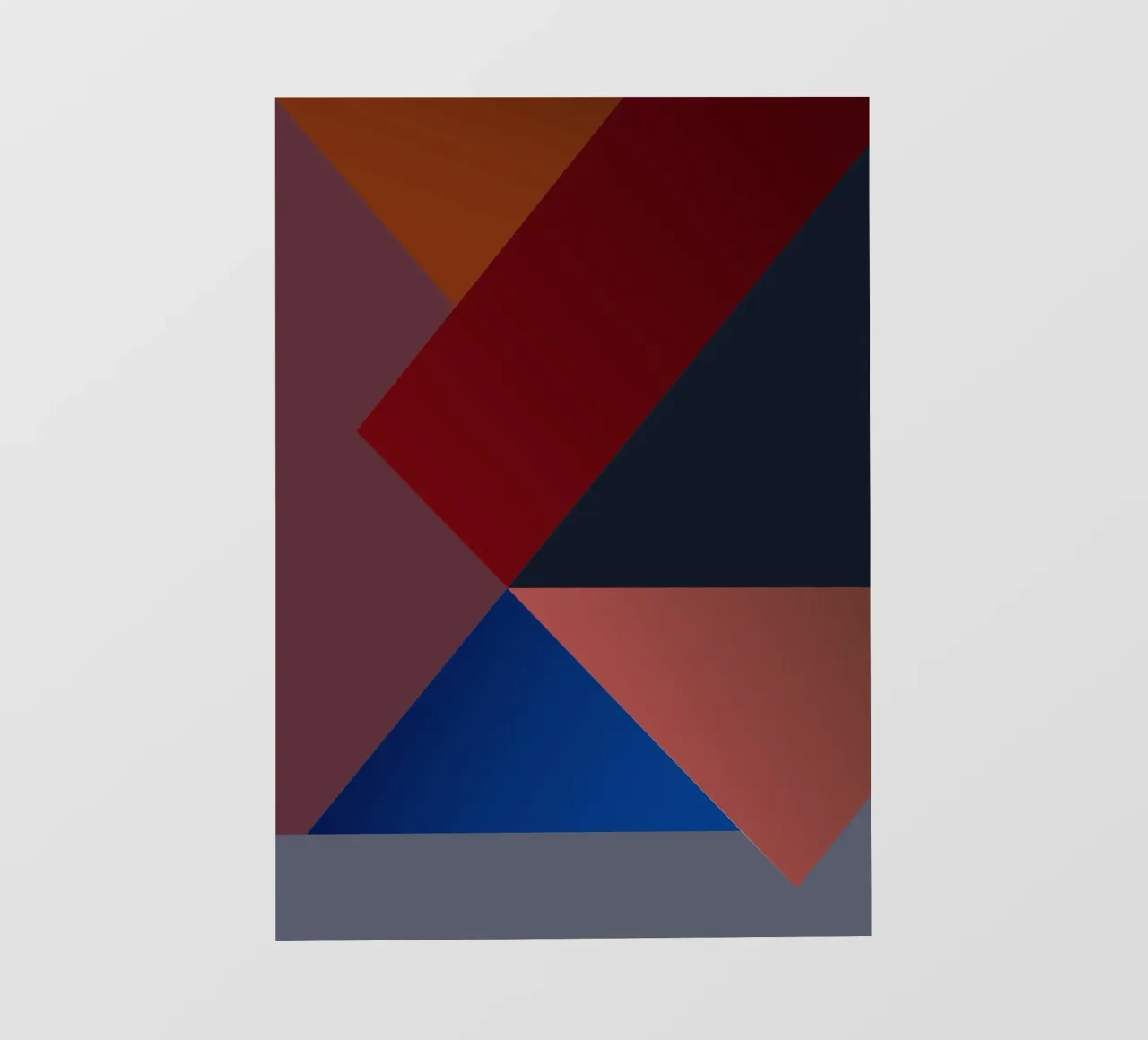 Chromatic Geometry #3 pellicola backlit da My Tiny Home