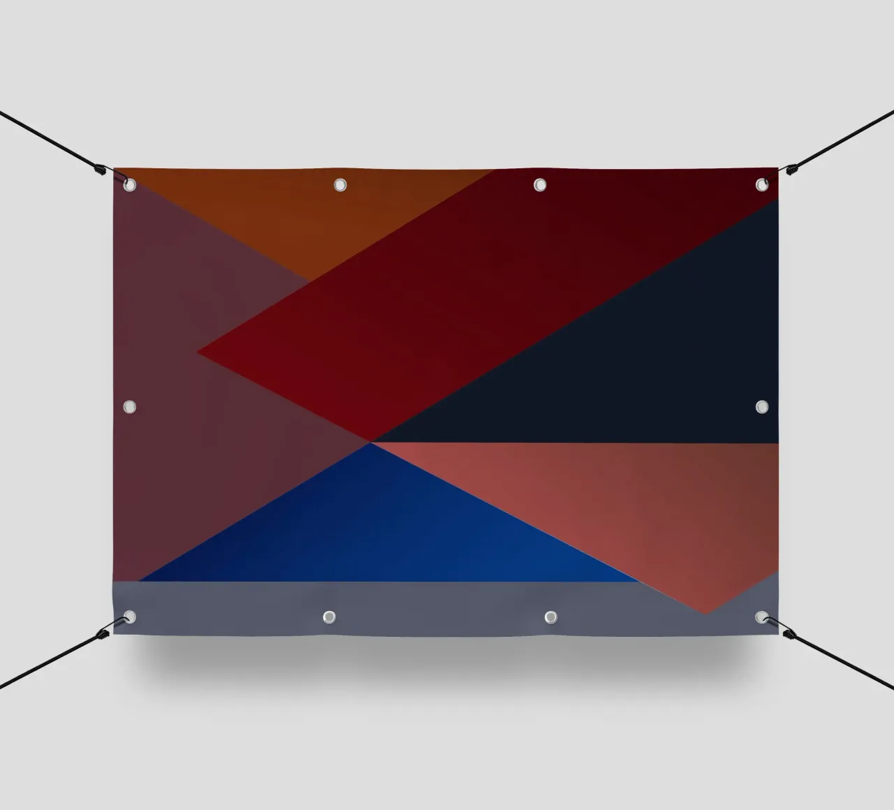 Chromatic Geometry #3 telo in pvc da My Tiny Home