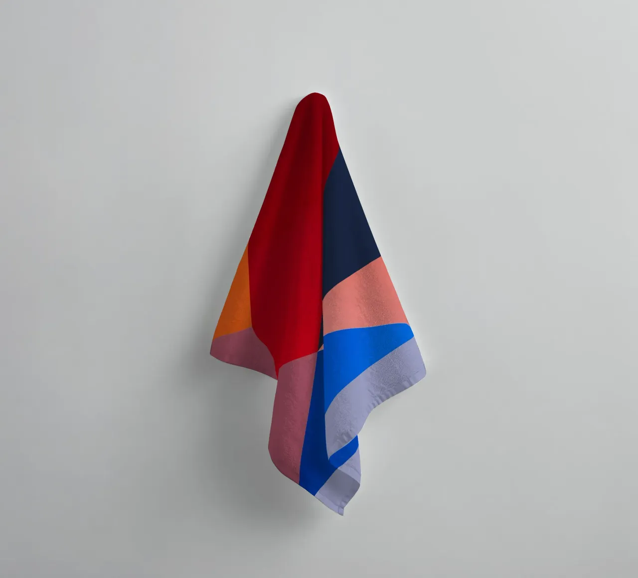 Chromatic Geometry #3 asciugamano da bagno da My Tiny Home