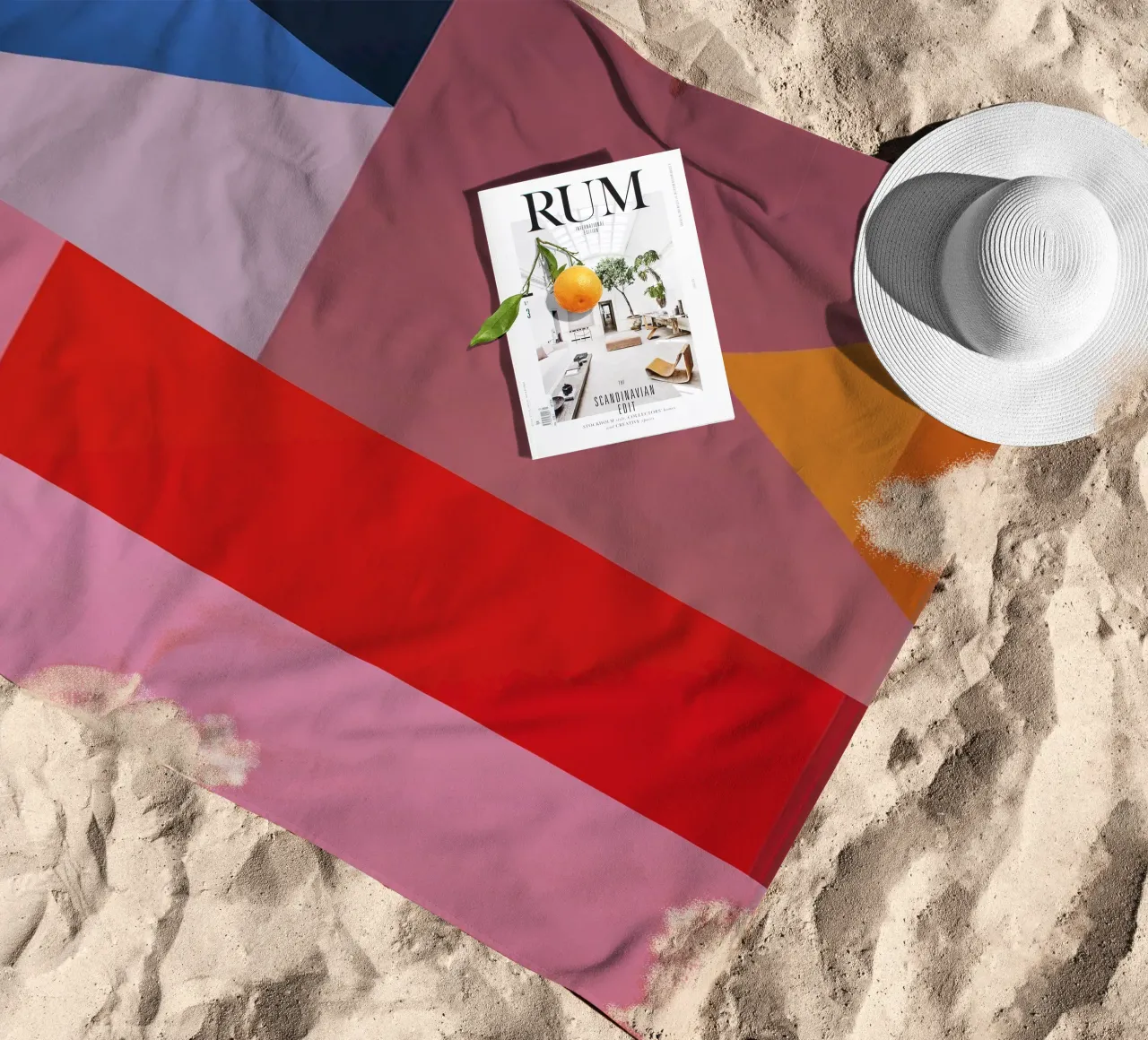 Chromatic Geometry #4 telo mare da My Tiny Home