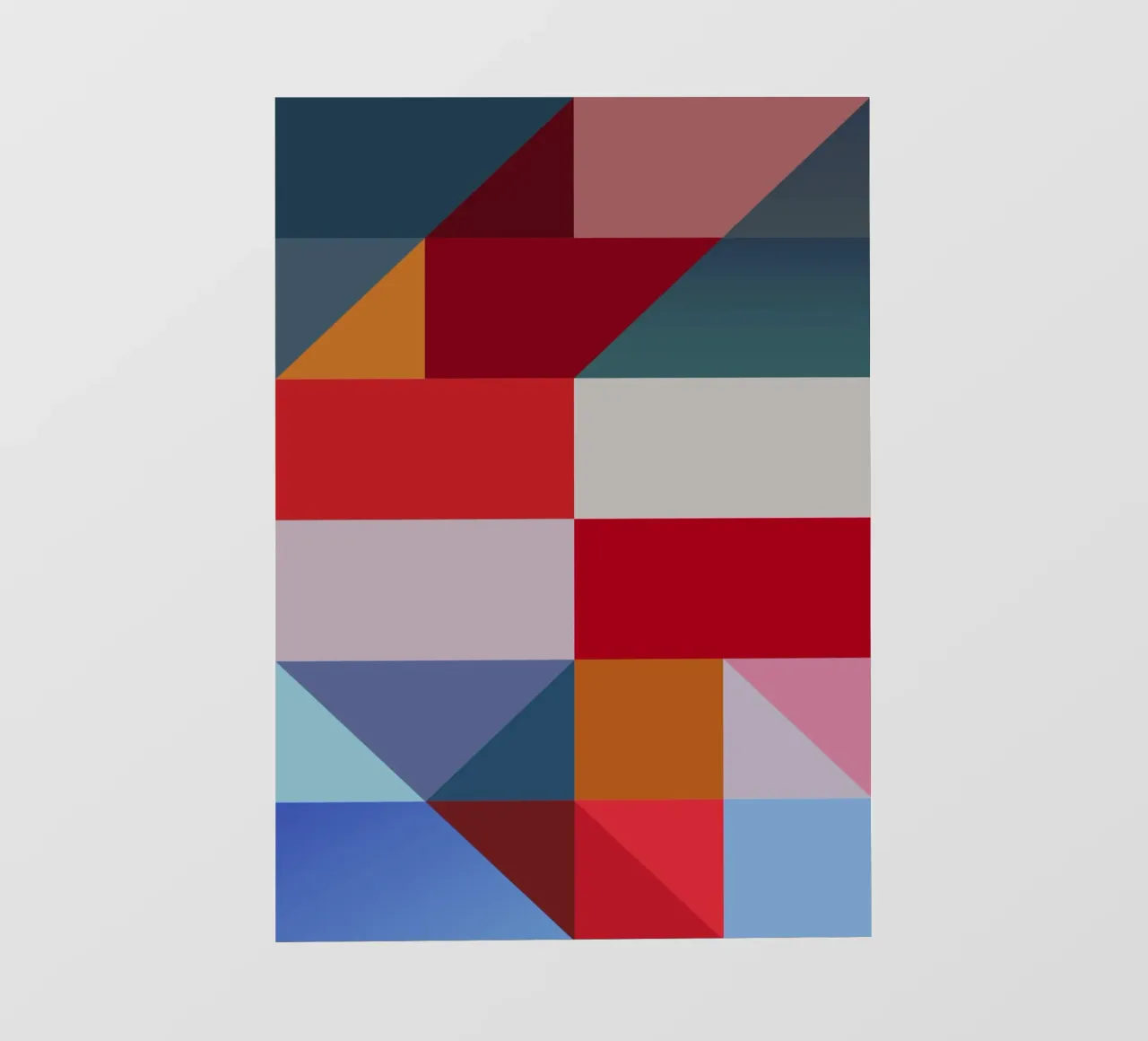 Chromatic Geometry #5 pellicola backlit da My Tiny Home