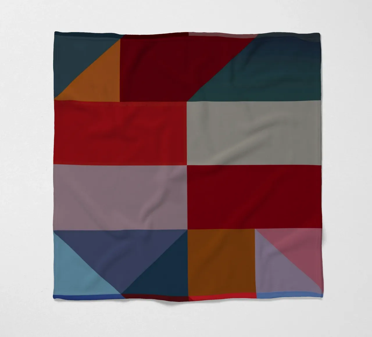 Chromatic Geometry #5 coperta in pile da My Tiny Home