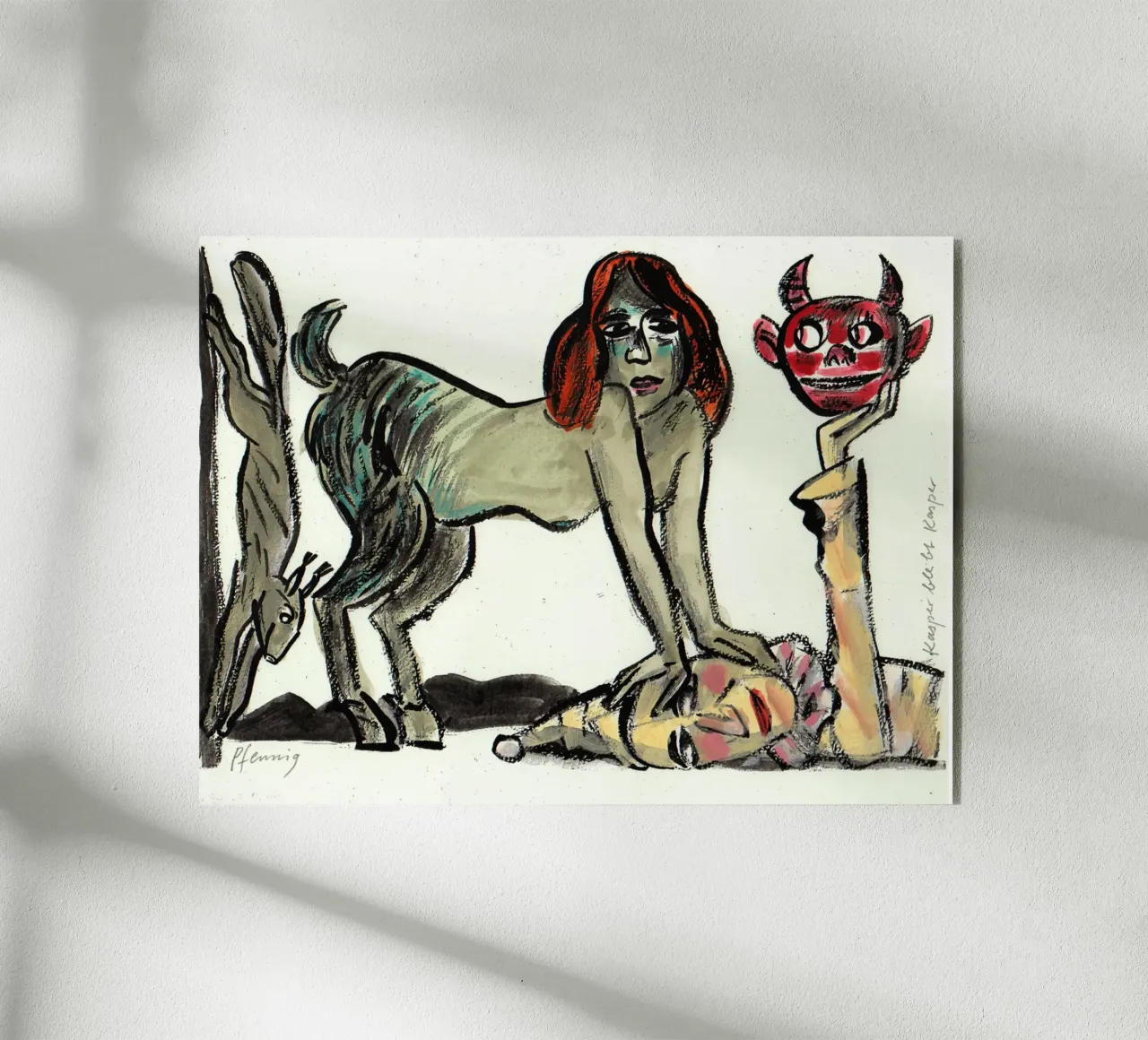 Gioco di potere plexiglass da Puschkinowa