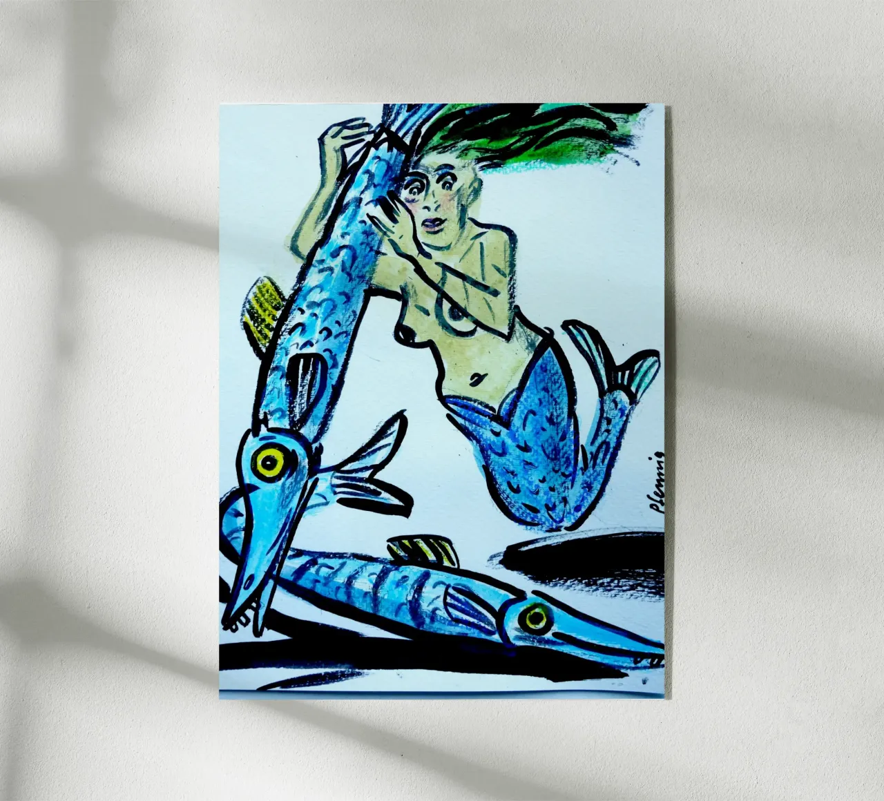 Mermaid plexiglass da Puschkinowa