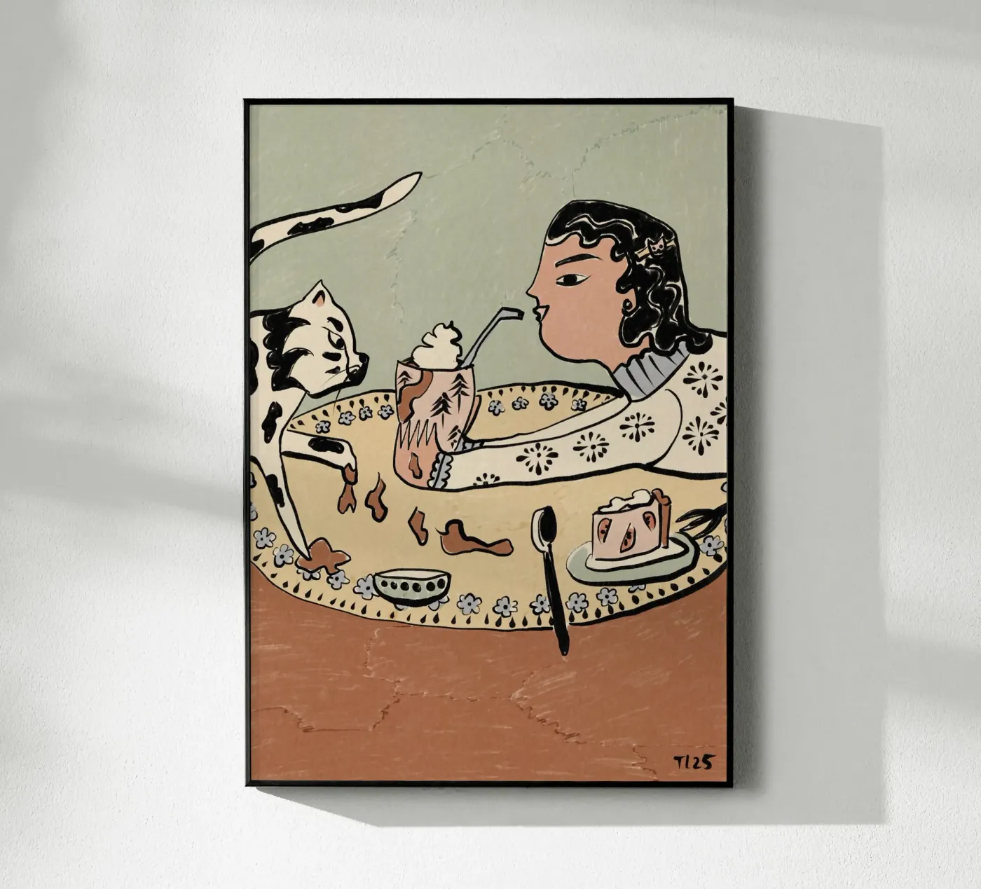 Cozy Cocoa acryl van Raipa Studio