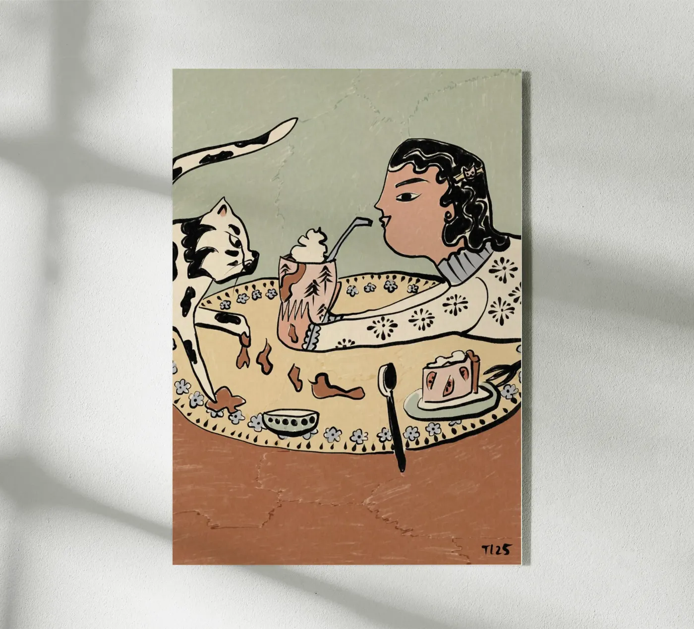 Cozy Cocoa acryl van Raipa Studio