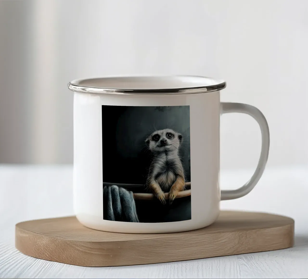 Meerkat nella vasca da bagno tazza in smalto da Aqualine