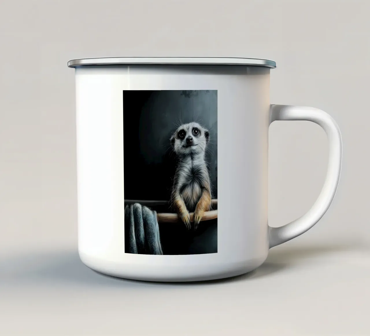 Meerkat nella vasca da bagno tazza in smalto da Aqualine