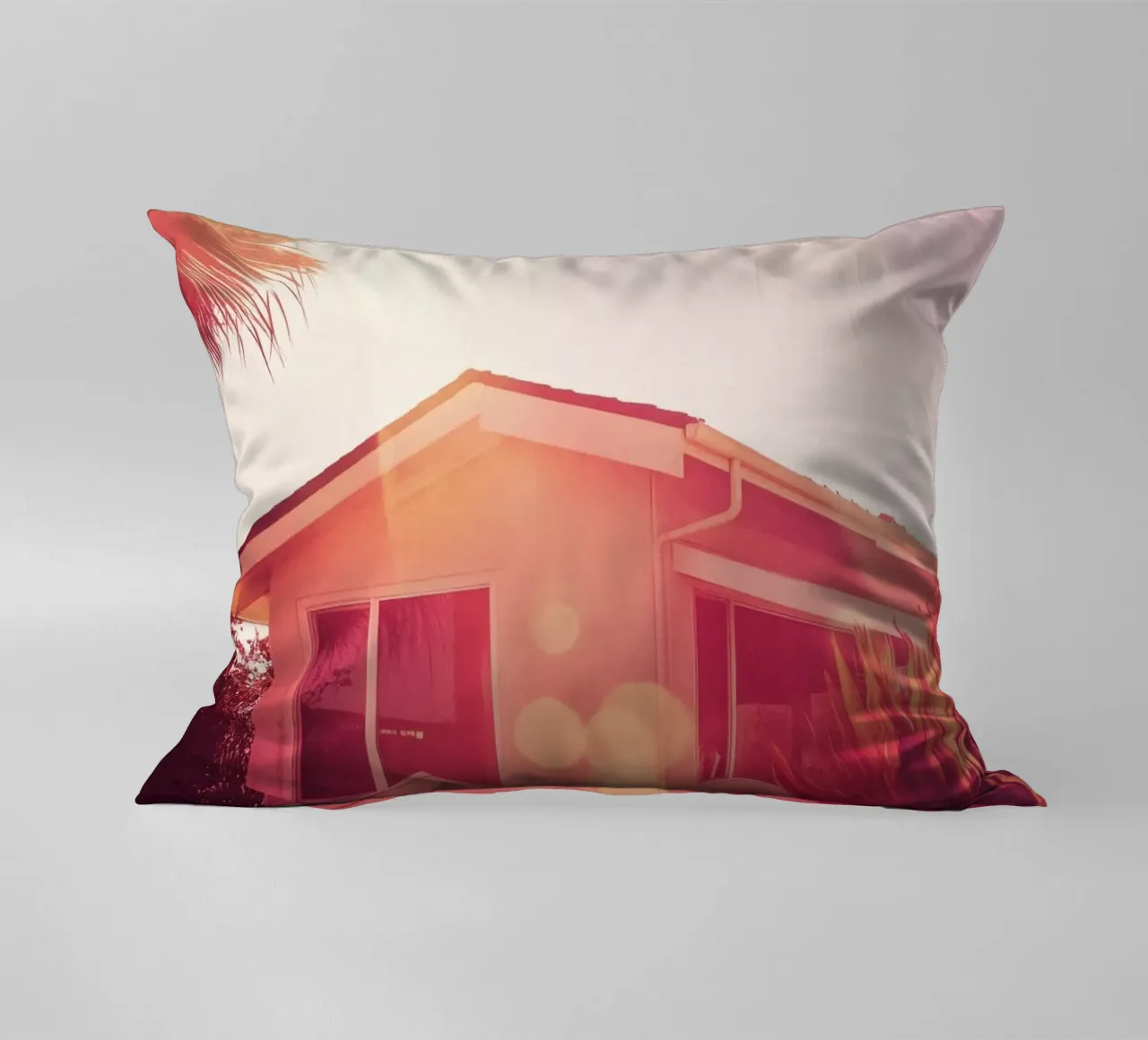 Pink LA cuscino da Affiches Minimalistes