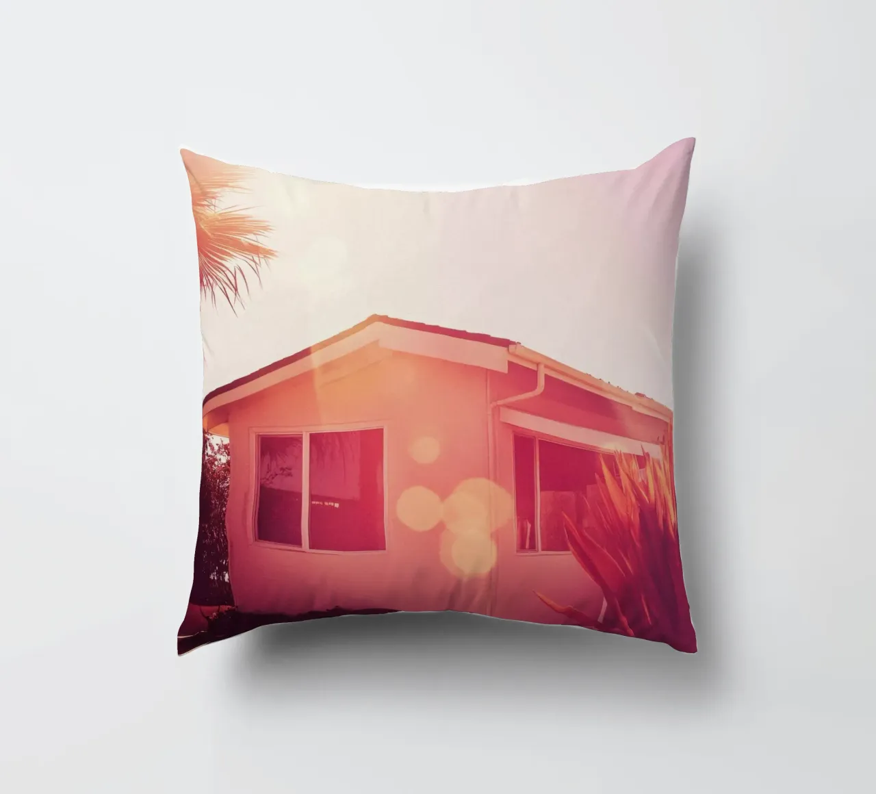 Pink LA cuscino da Affiches Minimalistes