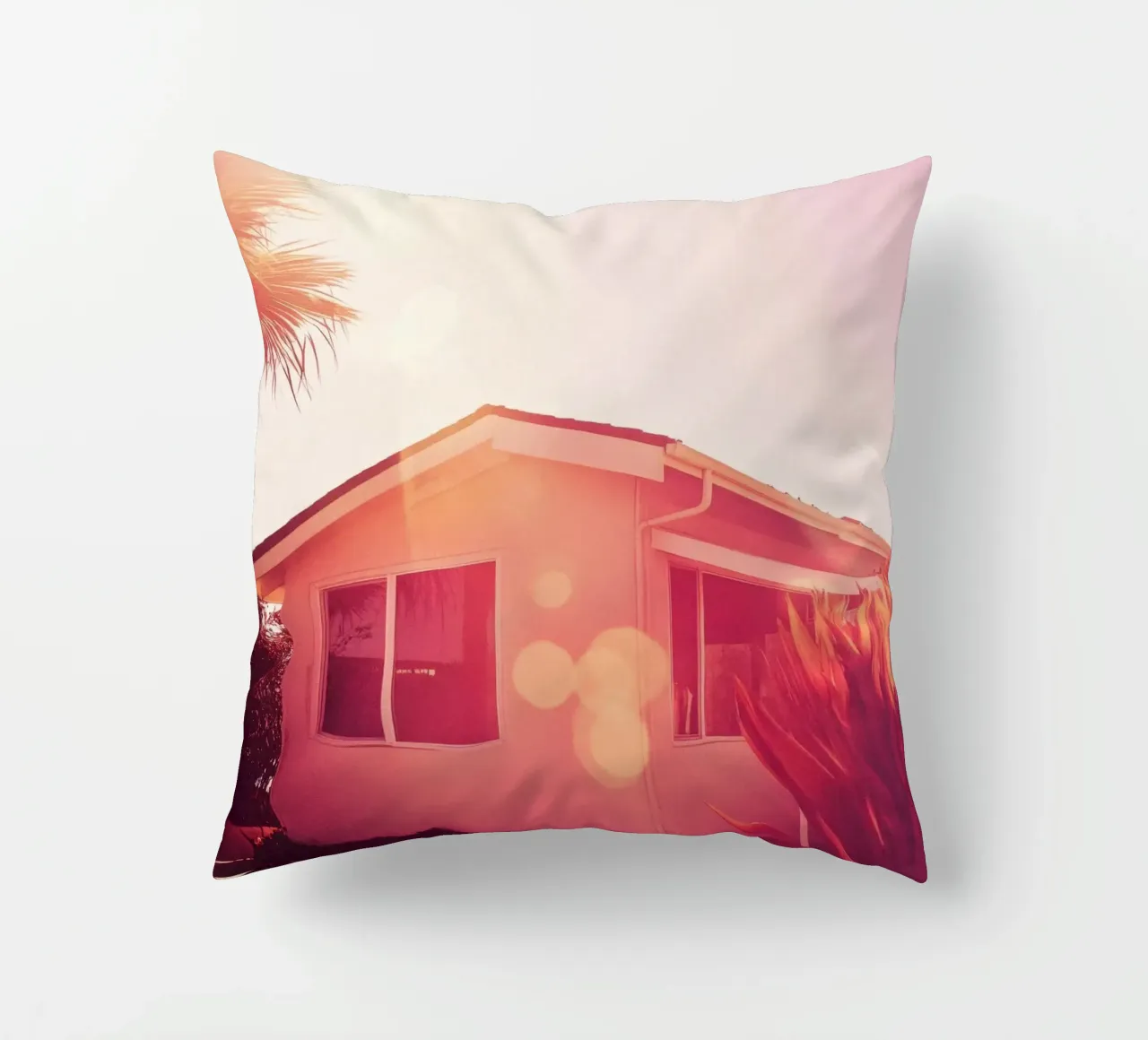 Pink LA cuscino da Affiches Minimalistes
