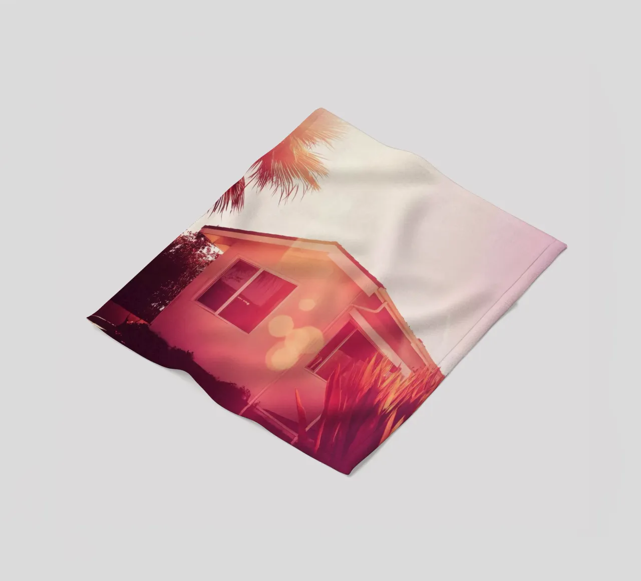 Pink LA coperta in pile da Affiches Minimalistes