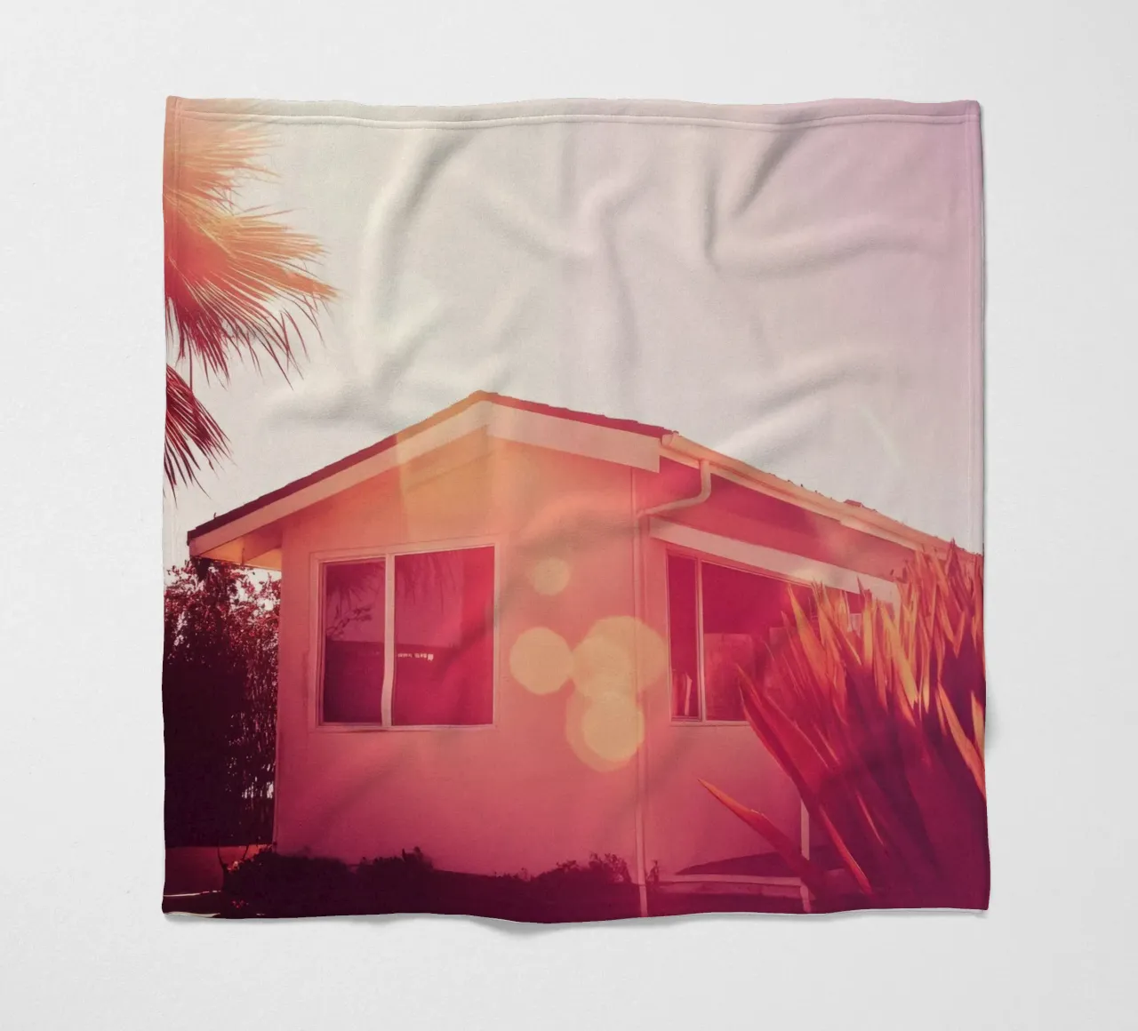 Pink LA coperta in pile da Affiches Minimalistes