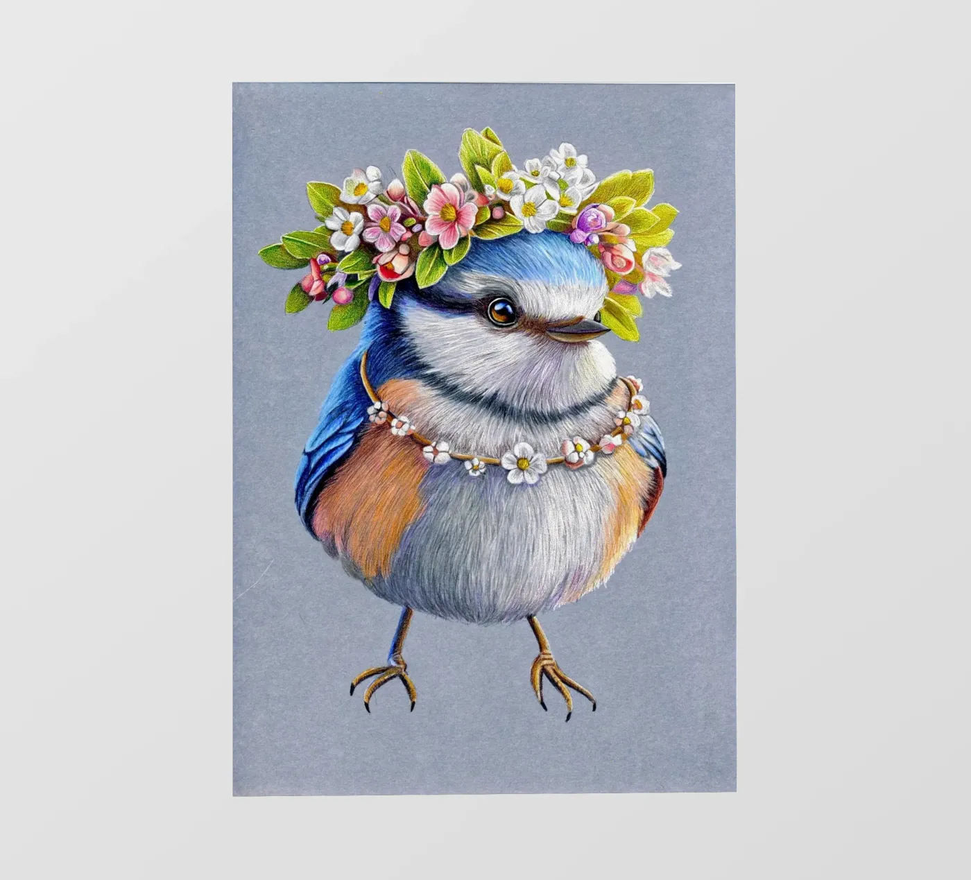 Spring Bird pellicola backlit da Graphit und Farbe