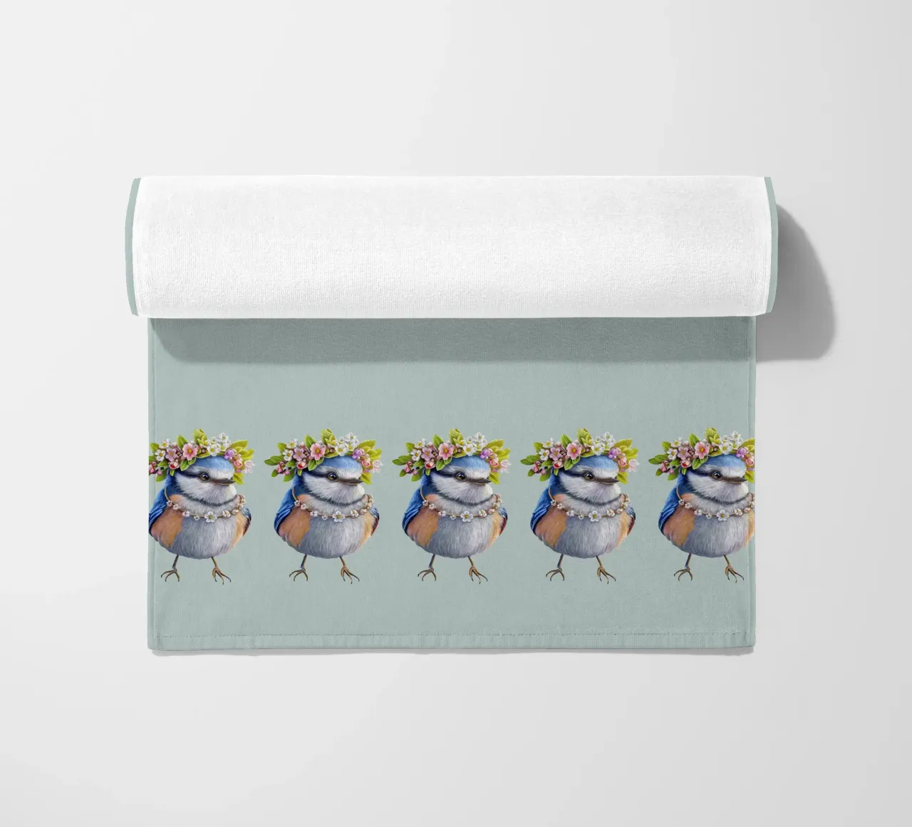 Spring Bird telo mare da Graphit und Farbe