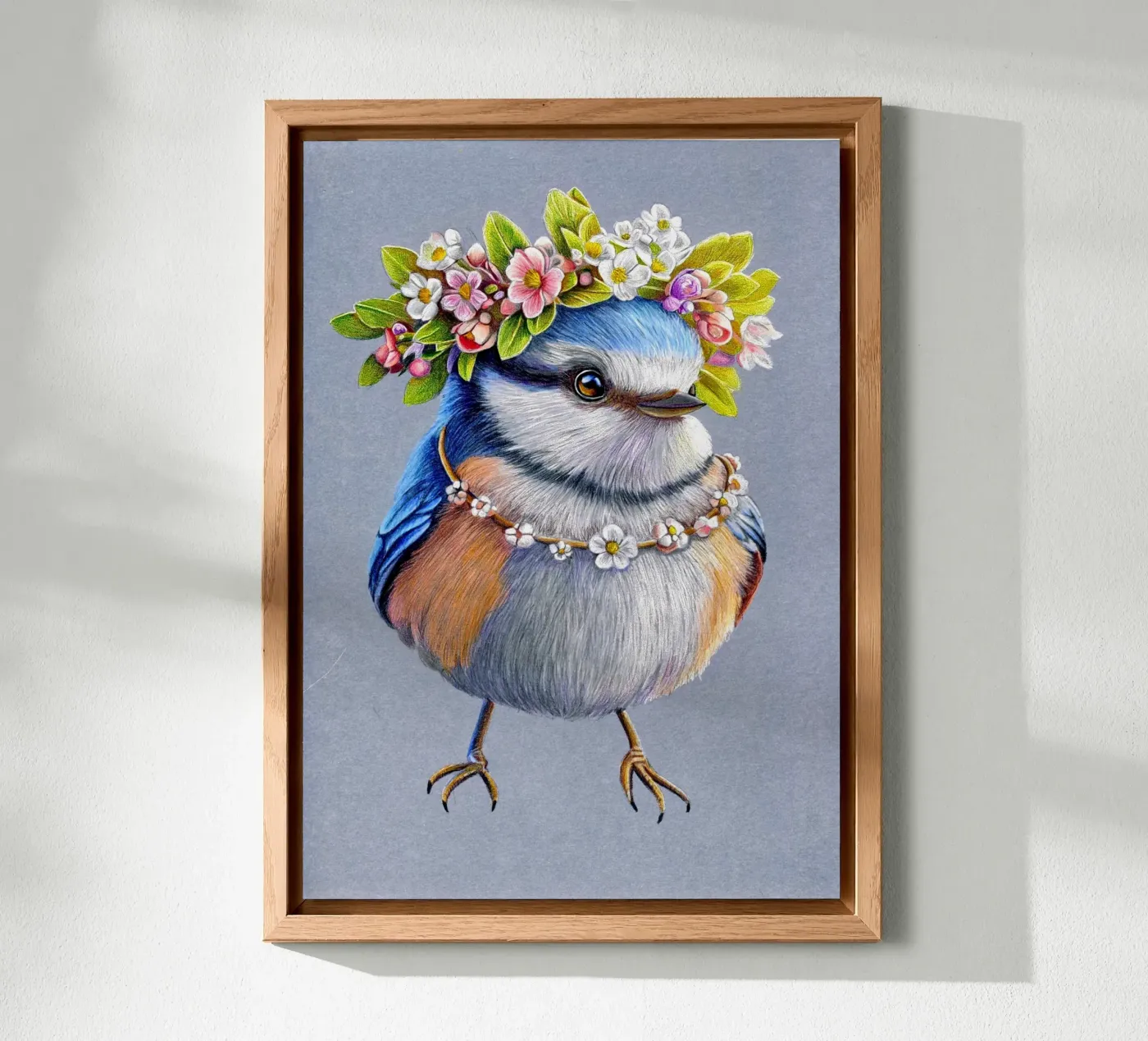 Spring Bird forex plate by Graphit und Farbe
