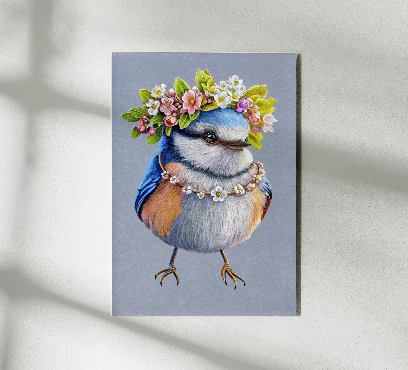 Spring Bird forex plate by Graphit und Farbe