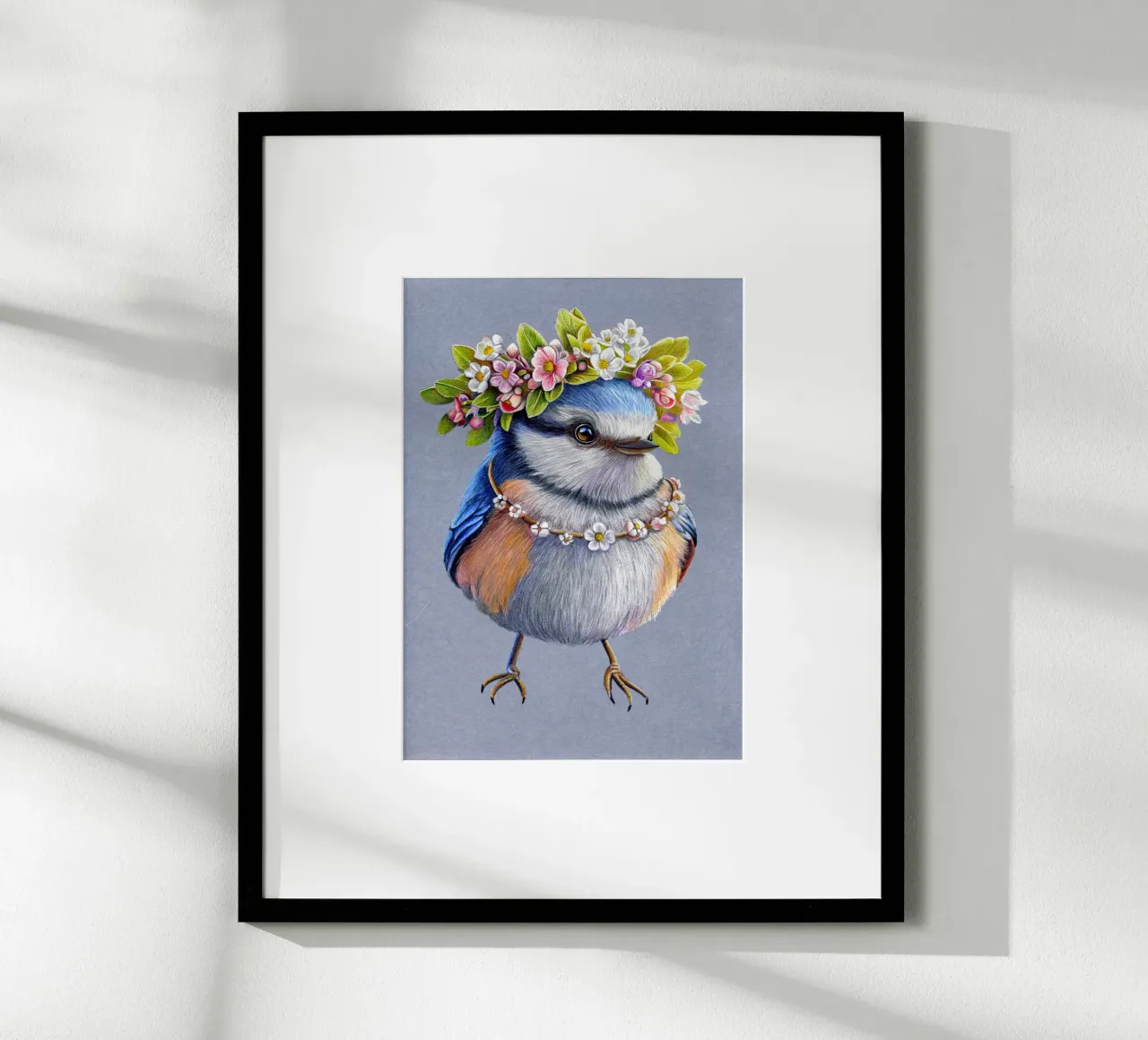 Spring Bird poster by Graphit und Farbe
