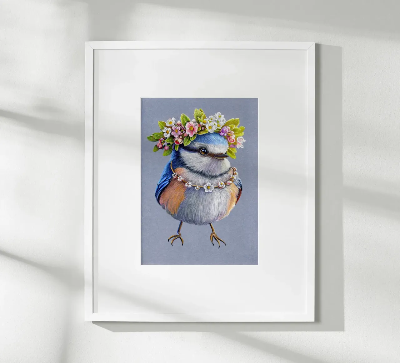 Spring Bird poster by Graphit und Farbe