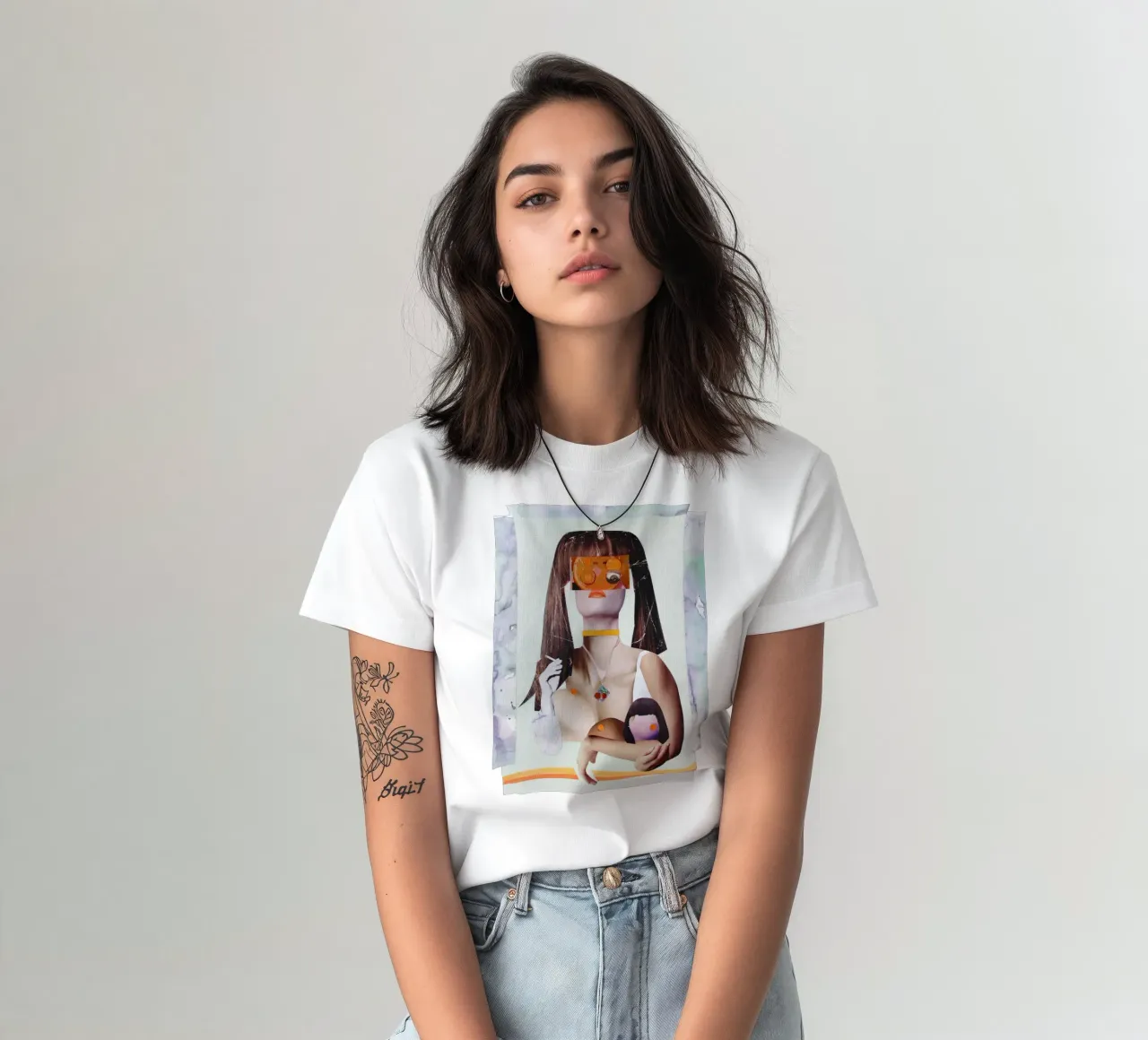 Clementine t-shirt da Paperheartmixx