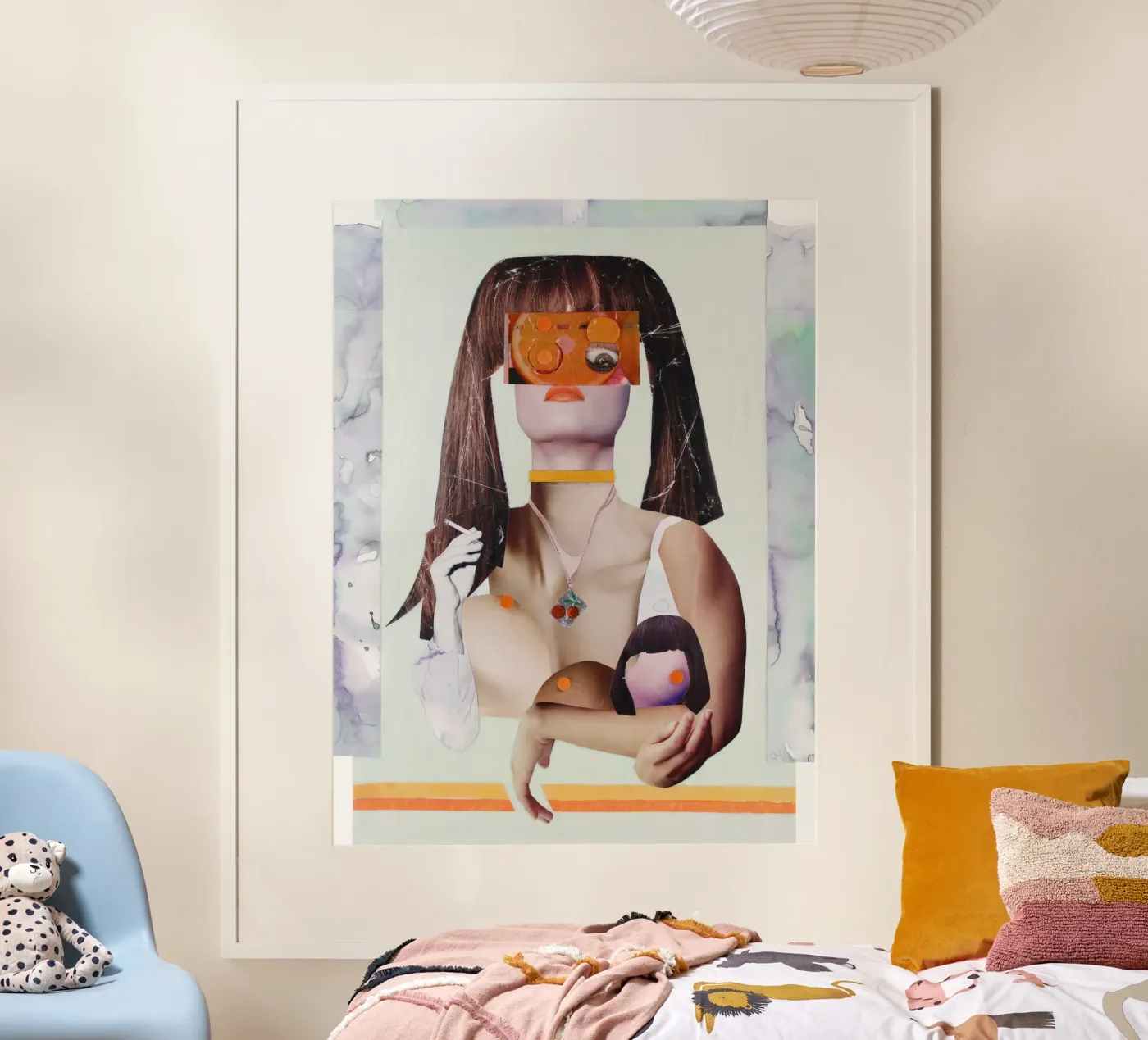 Clementine poster van Paperheartmixx