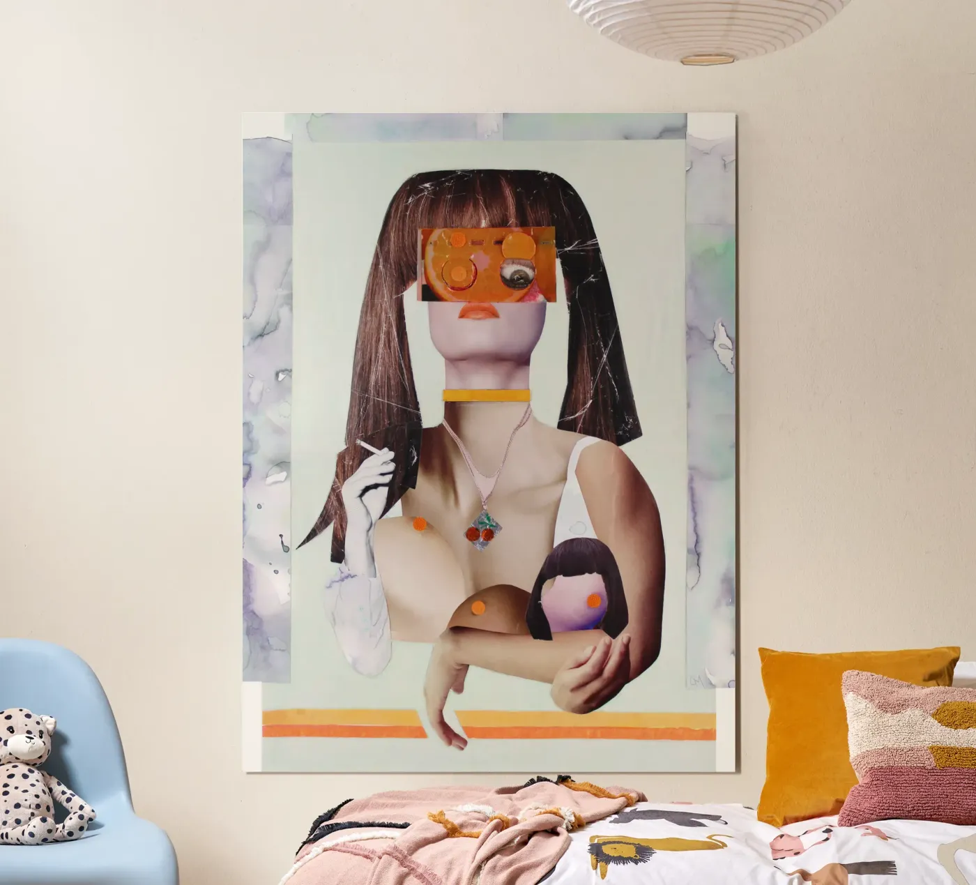 Clementine poster van Paperheartmixx