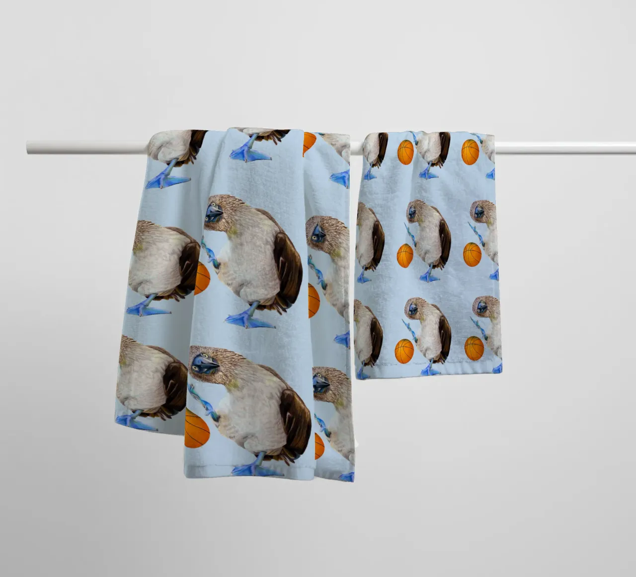Paco - Pallacanestro asciugamano da bagno da Graphit und Farbe