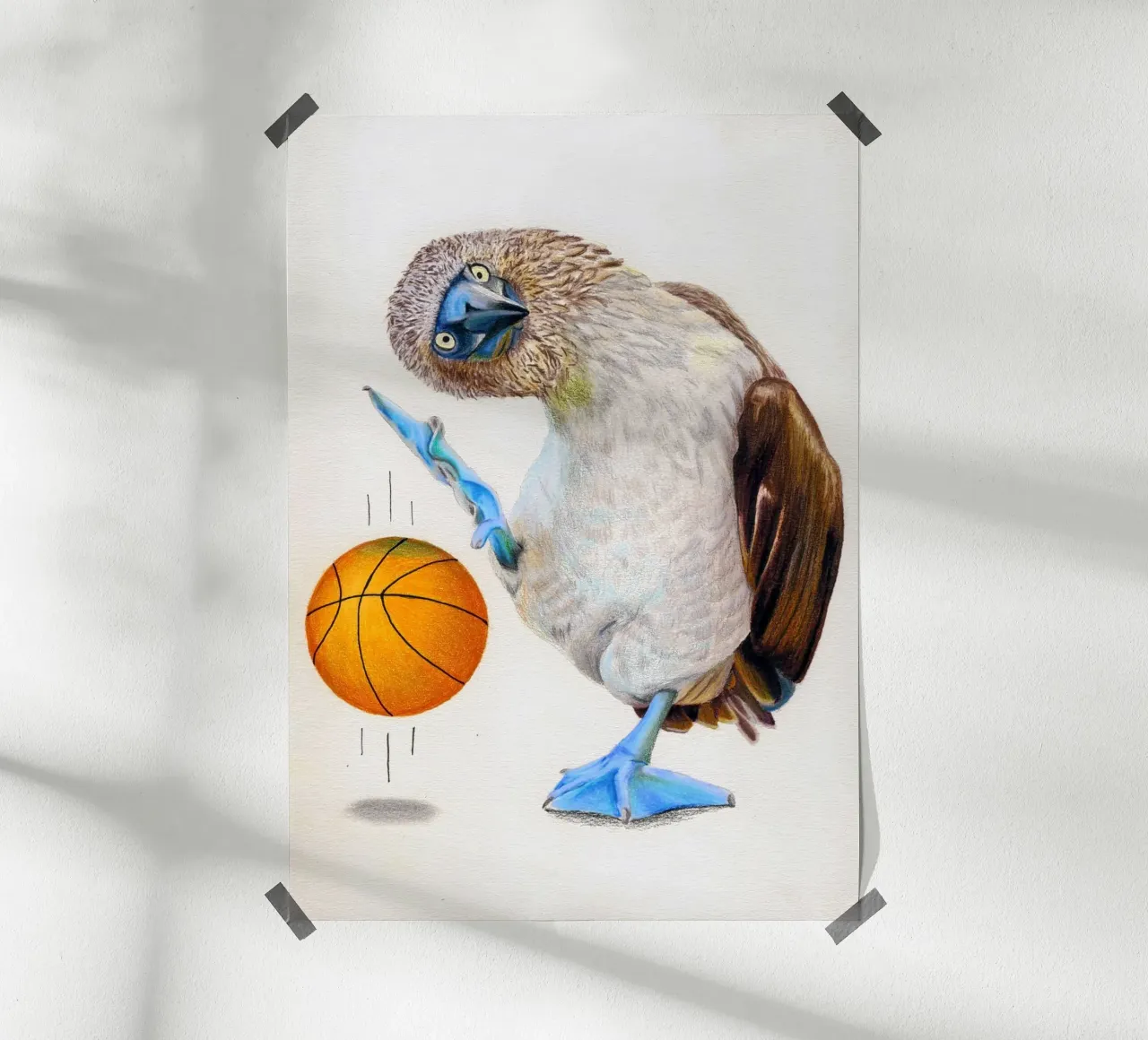 Paco - Pallacanestro poster da Graphit und Farbe