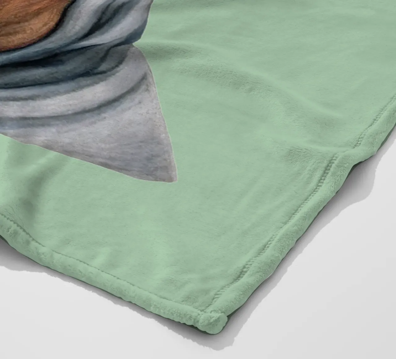 Sei hoppelig Fleecedecke von Graphit und Farbe