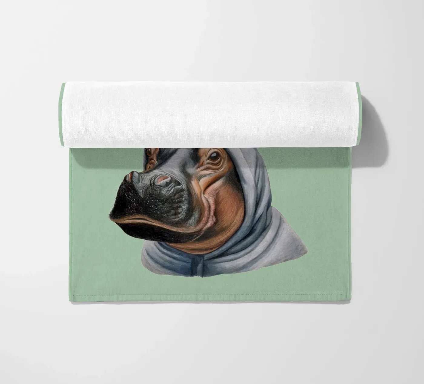 Siate ottimisti telo mare da Graphit und Farbe